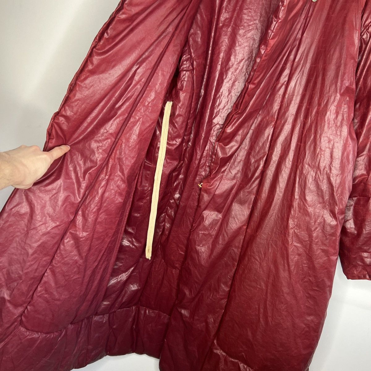 Jil Sander Vintage Jil Sander Heavy Waxed Classic Luxury Coat 90s Size M / US 6-8 / IT 42-44 - 10 Thumbnail