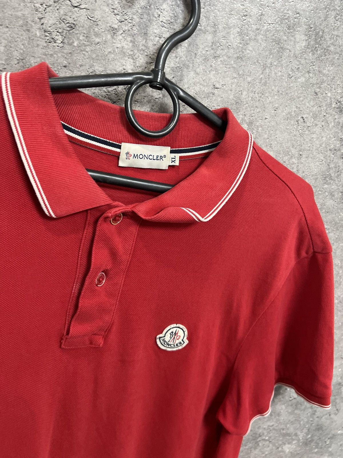 Moncler Moncler Polo T-Shirt Size US XL / EU 56 / 4 - 4 Thumbnail