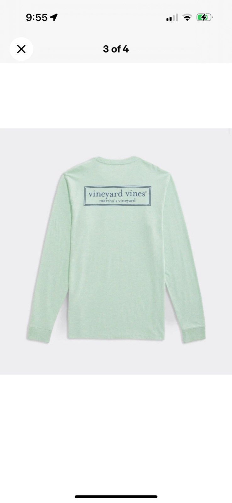 Vineyard Vines Vineyard Vines Vintage Long-Sleeve Pocket Tee bundle Size US S / EU 44-46 / 1 - 14 Thumbnail