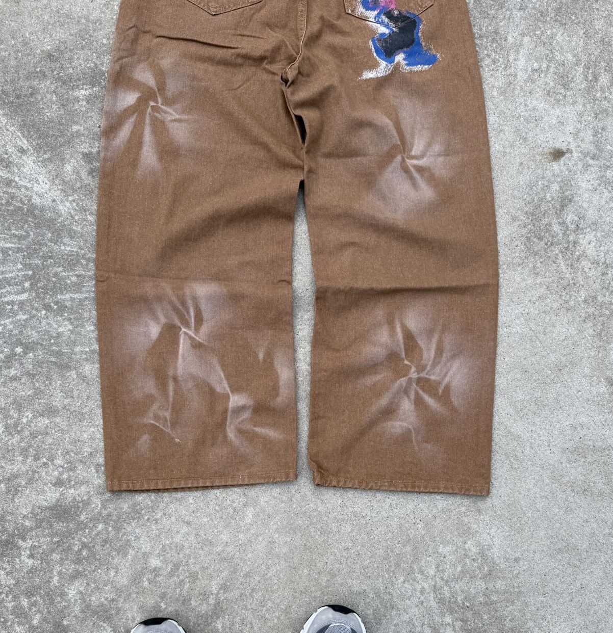 Other Vintage Y2K avantgarde streetwear buggy wide oversized jeans Size US 32 / EU 48 - 12 Thumbnail