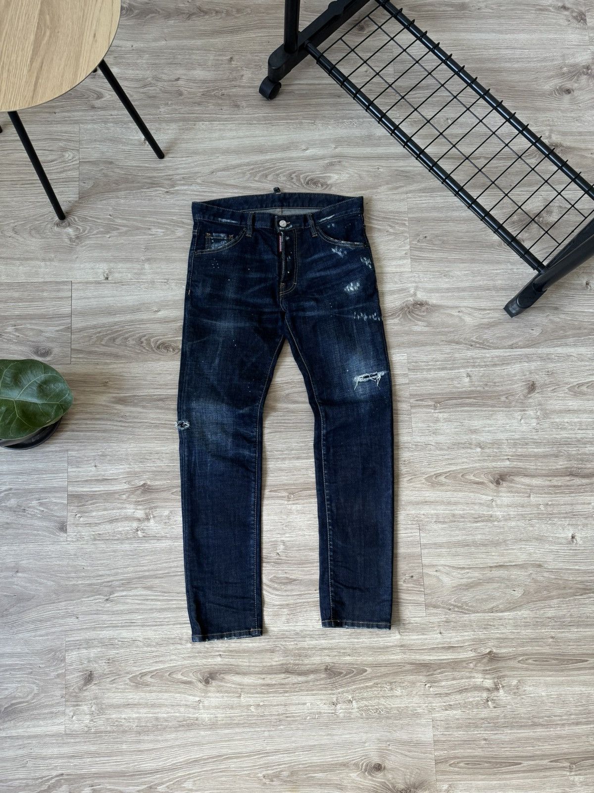 Other Dsquared2 Painted Distressed Denim Jeans Size US 30 / EU 46 - 1 Thumbnail