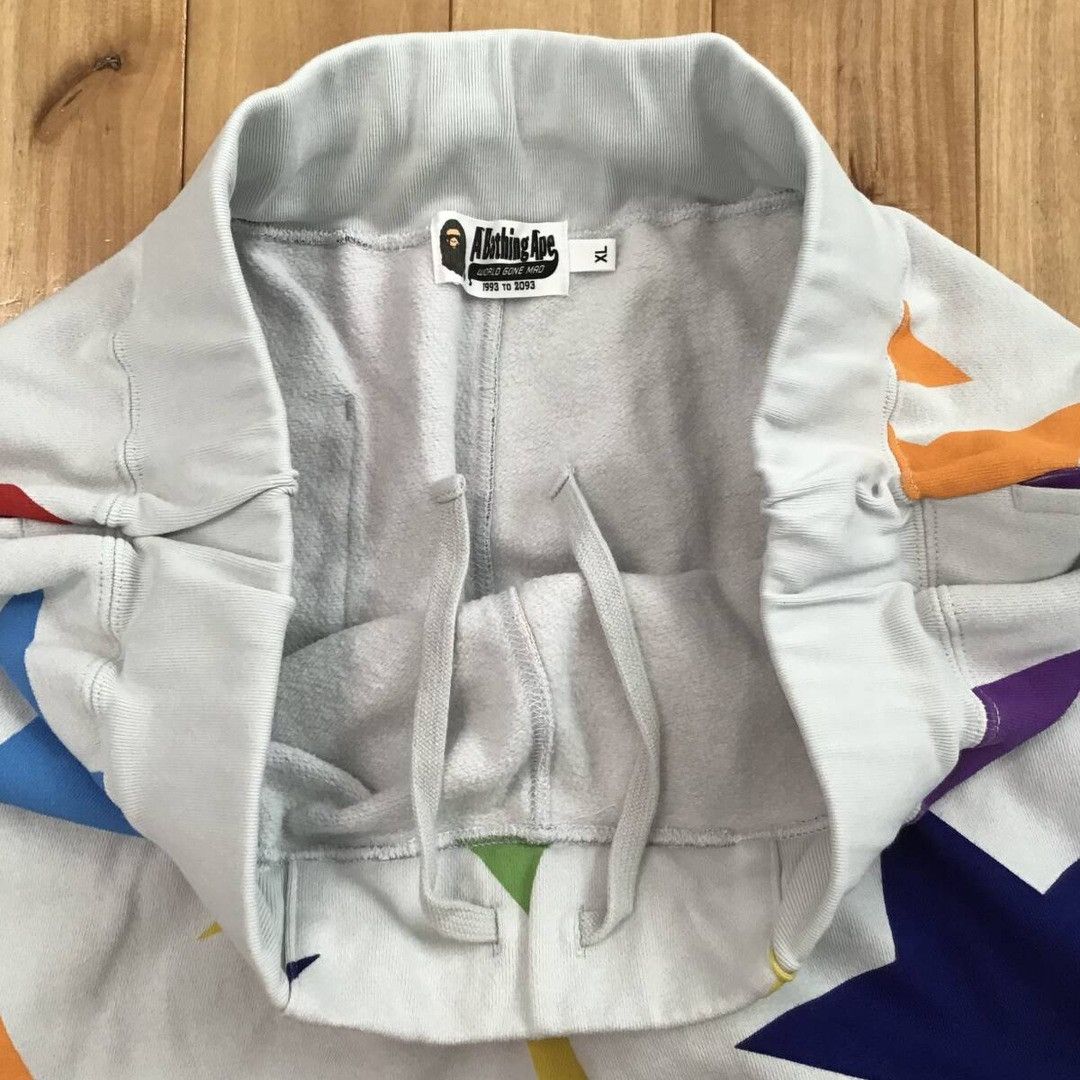Bape BAPE STA sweat shorts light grey a bathing ape star ★size XL Size US 36 / EU 52 - 6 Thumbnail