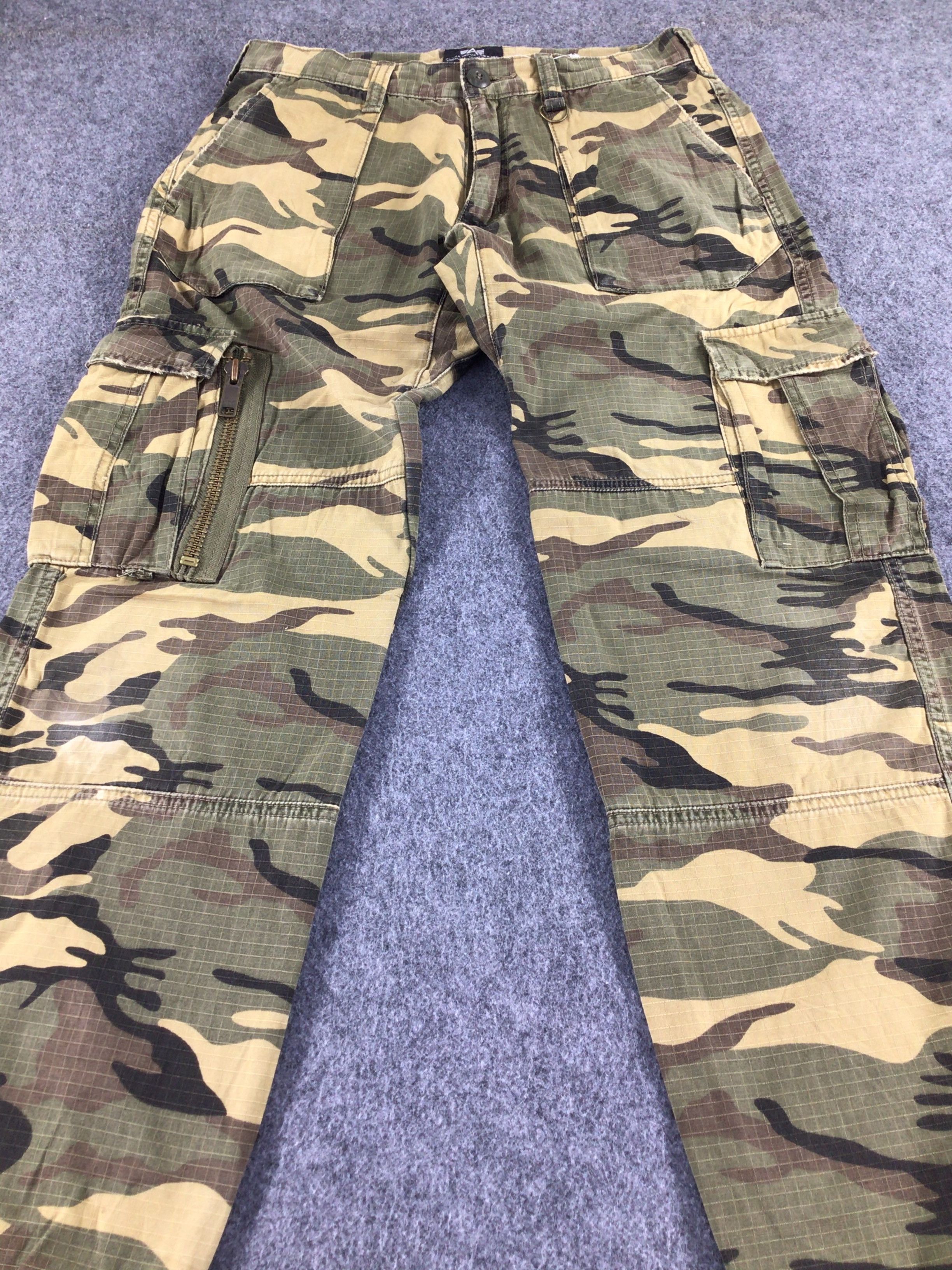 Alpha Industries Alpa Industries Camo Multipocket Cargo Pant -J268 Size US 30 / EU 46 - 3 Thumbnail