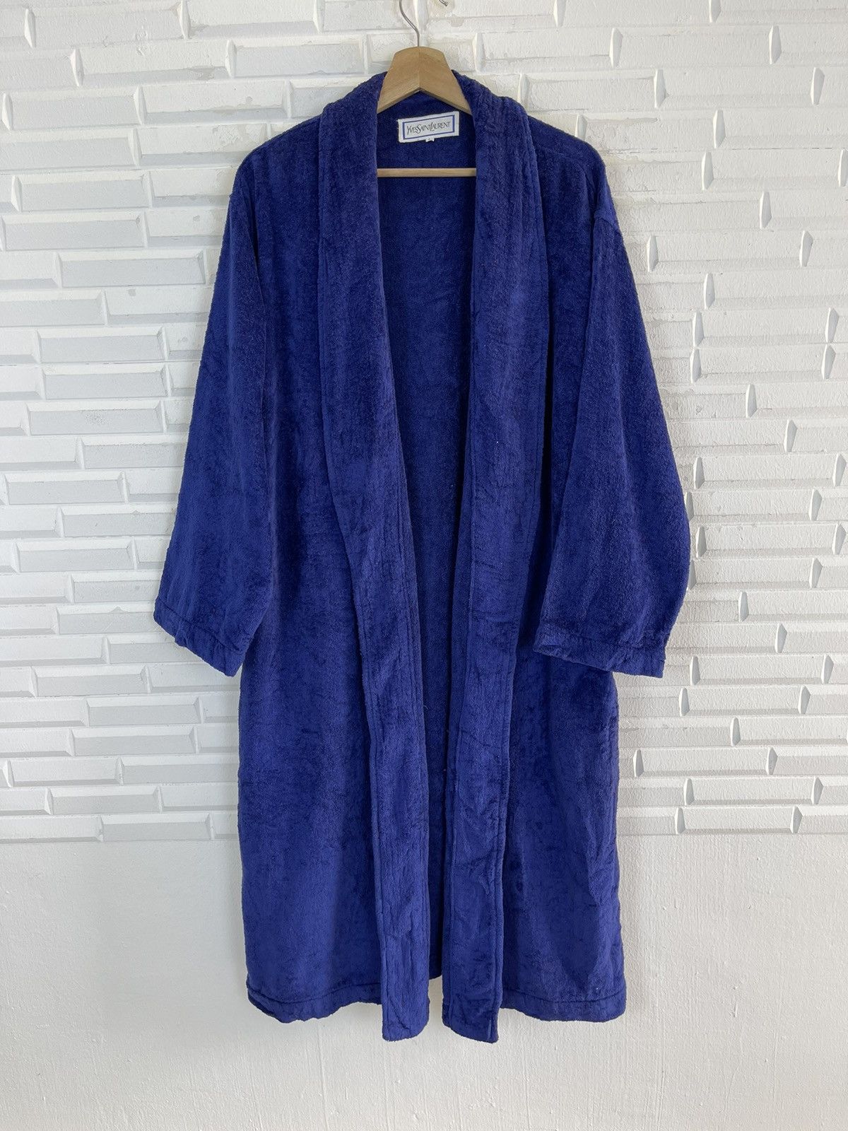 Vintage 90’s YSL Bathrobe Fleece Leisure Wear Size US L / EU 52-54 / 3 - 2 Thumbnail