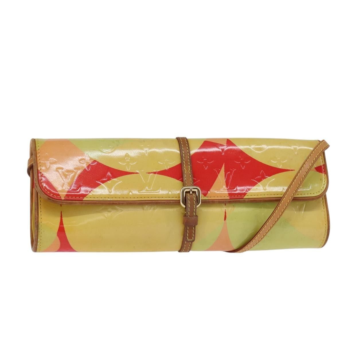 Louis Vuitton Louis Vuitton Fleurs Pochette Printed Monogram Vernis Size ONE SIZE - 1 Thumbnail