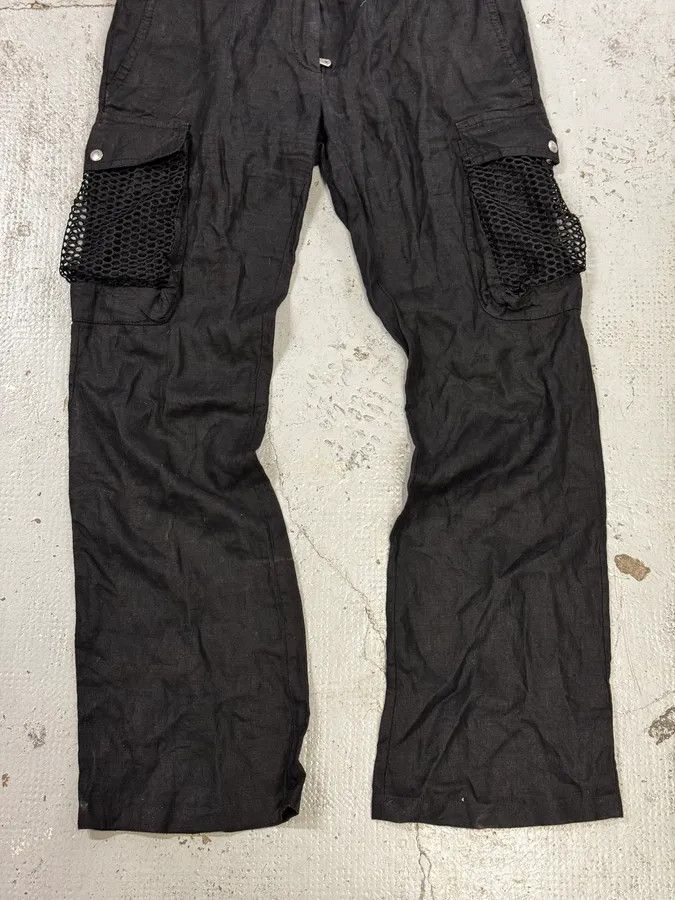 Dolce & Gabbana SS2003 Dolce & Gabbana Black Linen Millitary Combi Set Size XS / US 0-2 / IT 36-38 - 10 Thumbnail