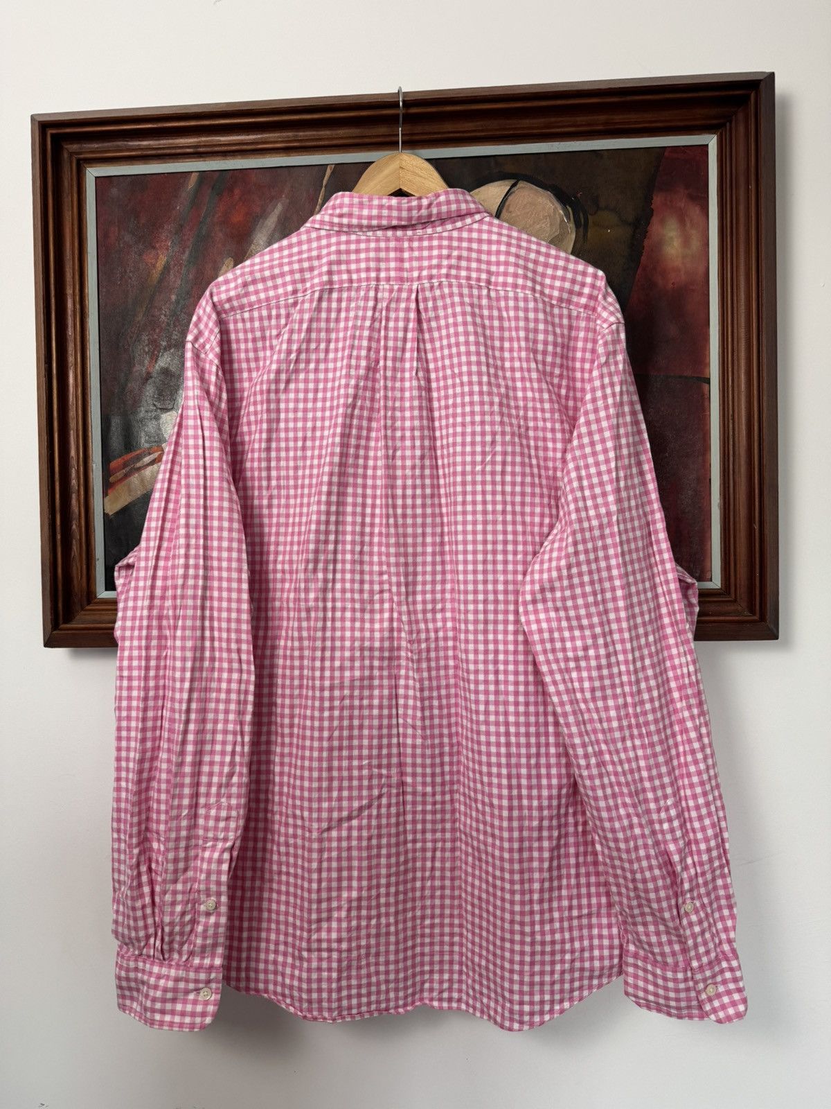 Ralph Lauren Polo Ralph Lauren Pink Checkered Button Up Shirt Casual Size US XXL / EU 58 / 5 - 3 Thumbnail