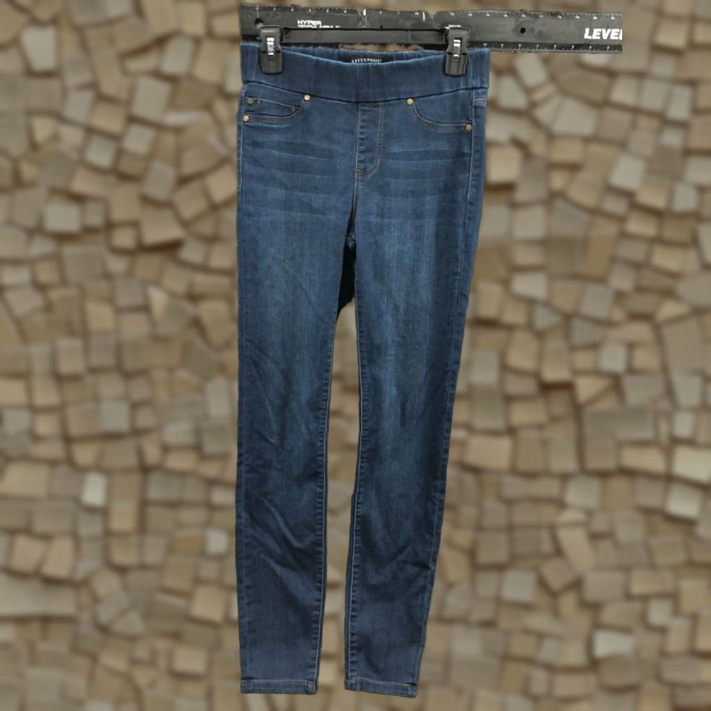 Vintage Liverpool Jeans Skinny Jeans Shirt? Size 27" / US 4 / IT 40 - 1 Thumbnail