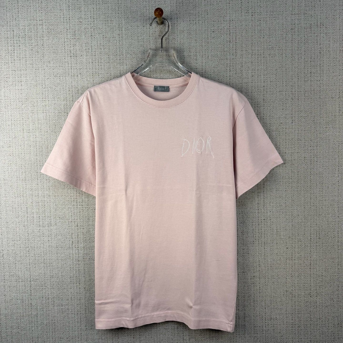 Dior Dior Embroidered Logo T-Shirt Size L Size US L / EU 52-54 / 3 - 1 Thumbnail