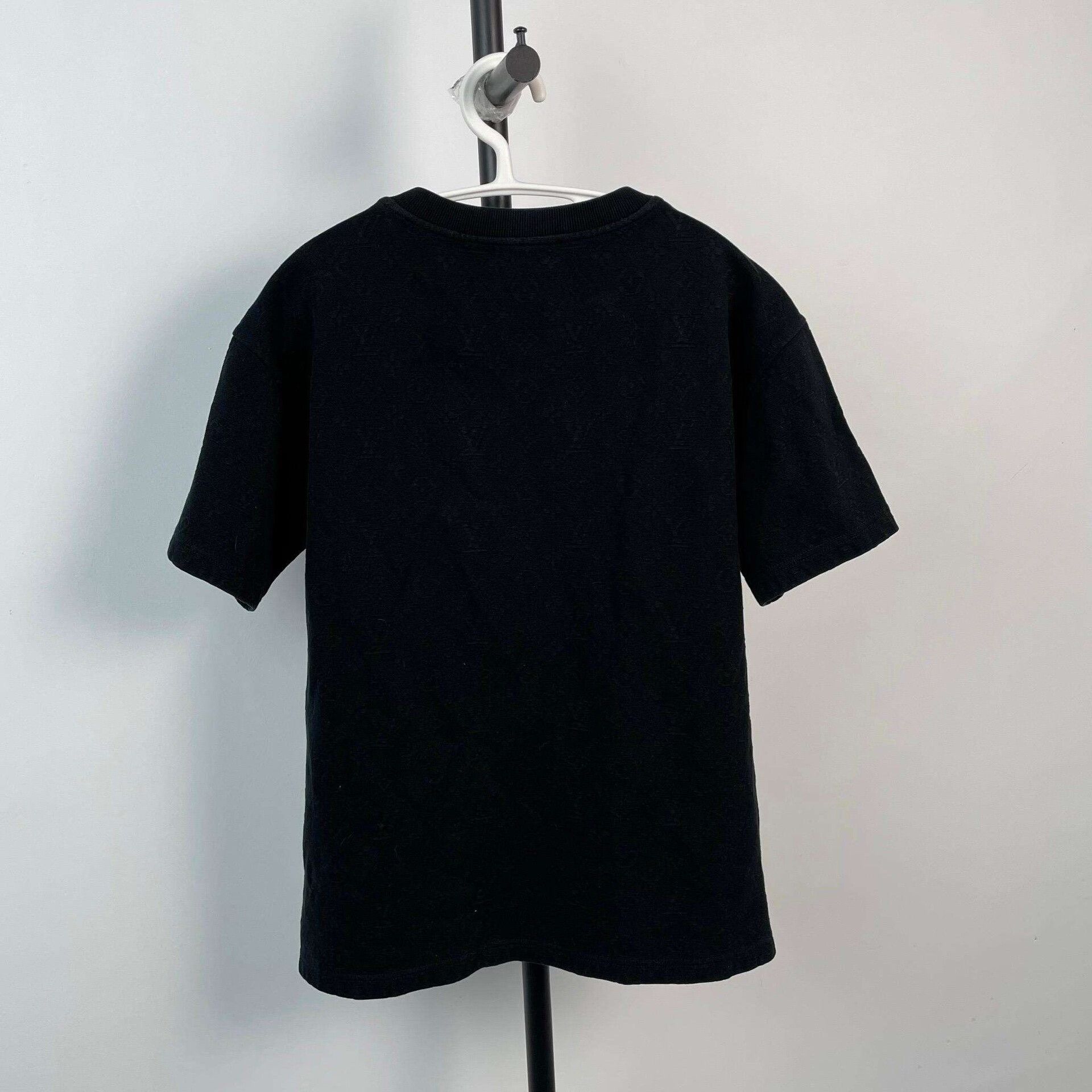 LVXWA black cotton short sleeve M size t-shirt Size US M / EU 48-50 / 2 - 2 Thumbnail