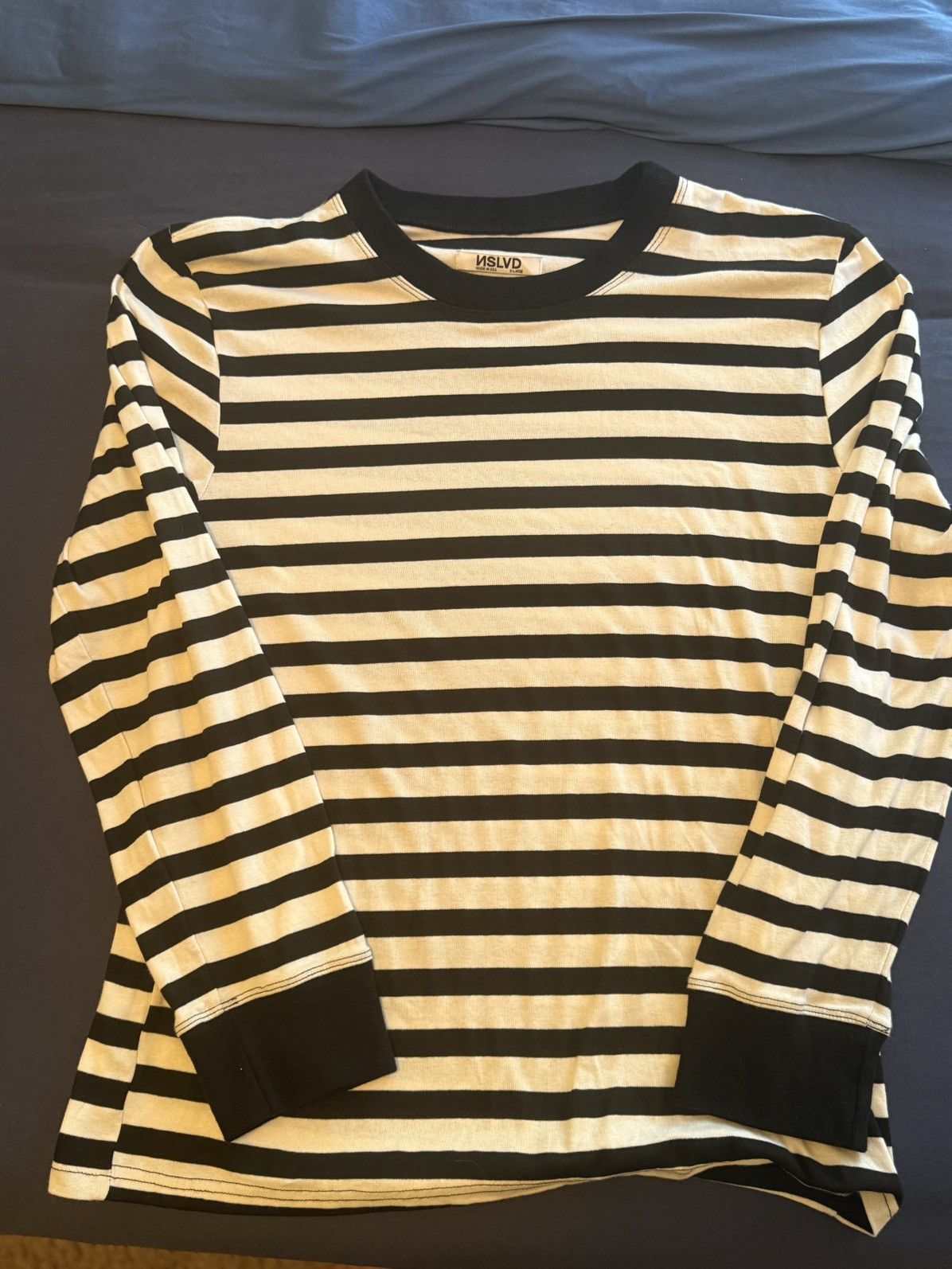 Other NSLVD long sleeve black and white stripes xl short Size US XL / EU 56 / 4 - 1 Thumbnail