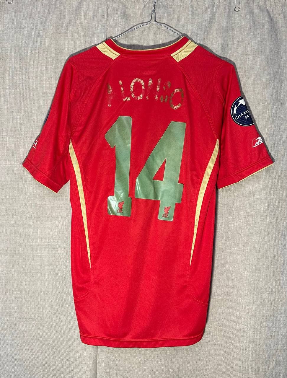Reebok Liverpool 2005- 2006 Home ALONSO 14 football jersey Reebok Size US S / EU 44-46 / 1 - 3 Thumbnail