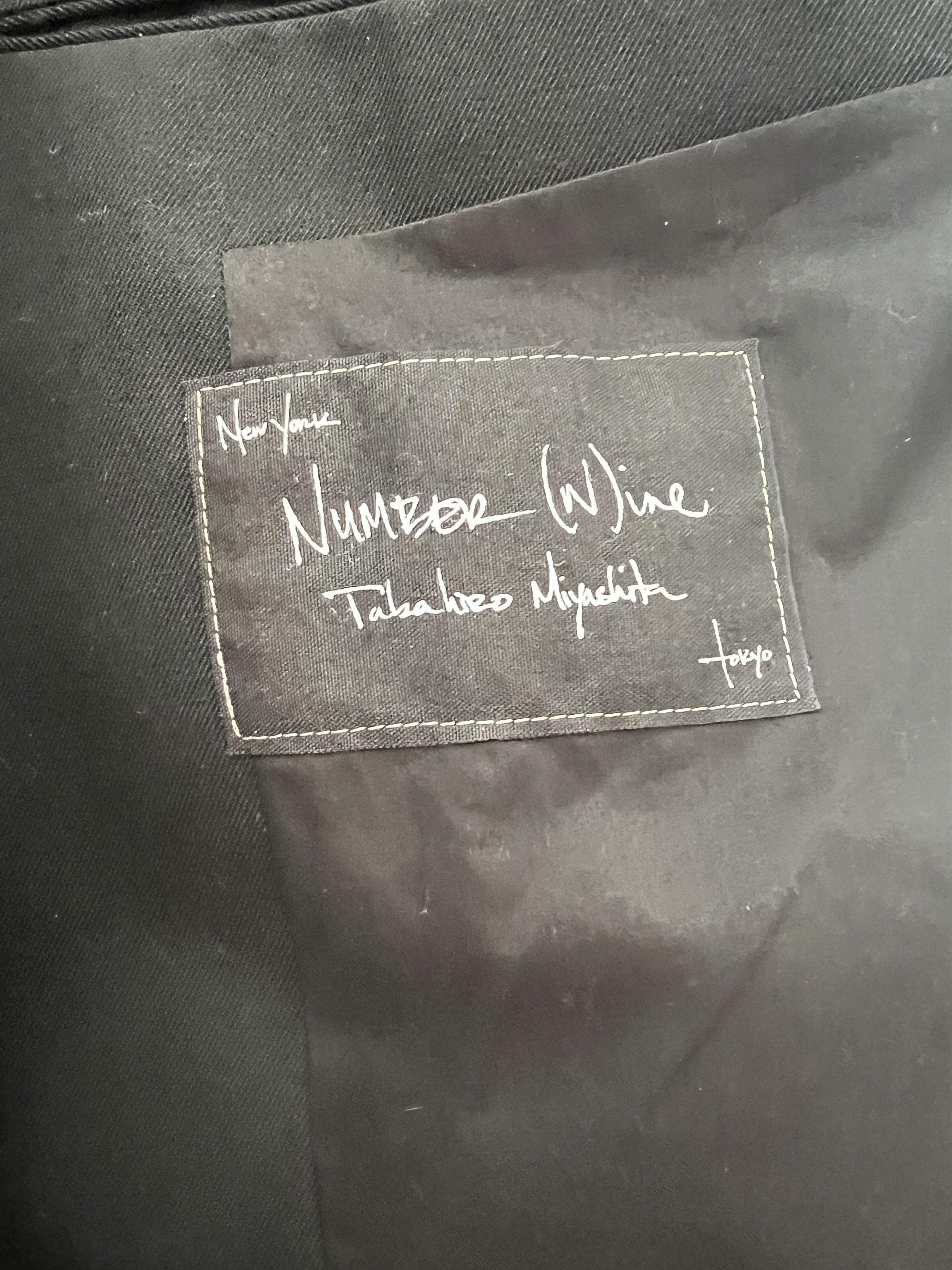 Number (N)ine SS'06 Number(N)ine Frayed Blazer With Chian Size US XL / EU 56 / 4 - 19 Thumbnail