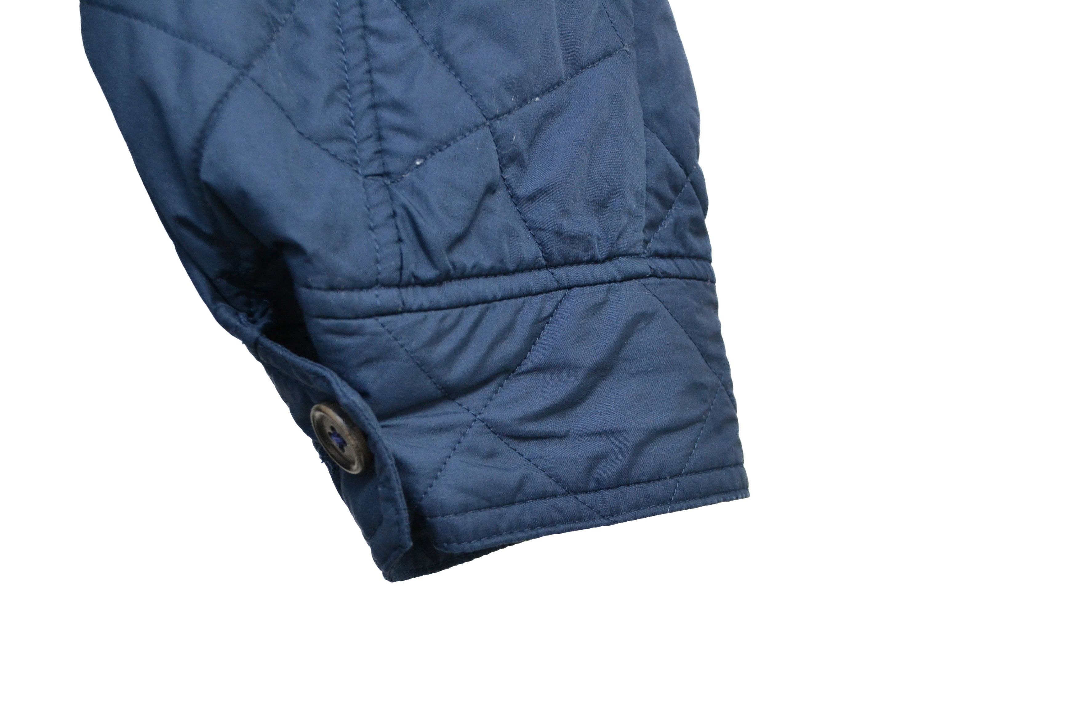 Polo Ralph Lauren Polo Ralph Lauren Men’s Blue Navy Quilted Full Zip Jacket Size US L / EU 52-54 / 3 - 3 Thumbnail