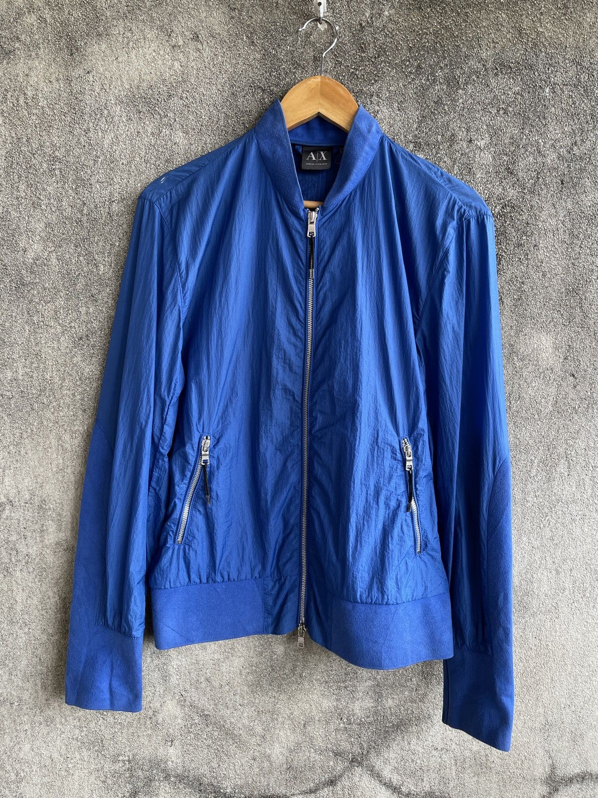 Armani Exchange Last Drop🔥Rare🔥A/X ARMANI EXCHANGE Bomber Light Jacket Size US S / EU 44-46 / 1 - 1 Thumbnail