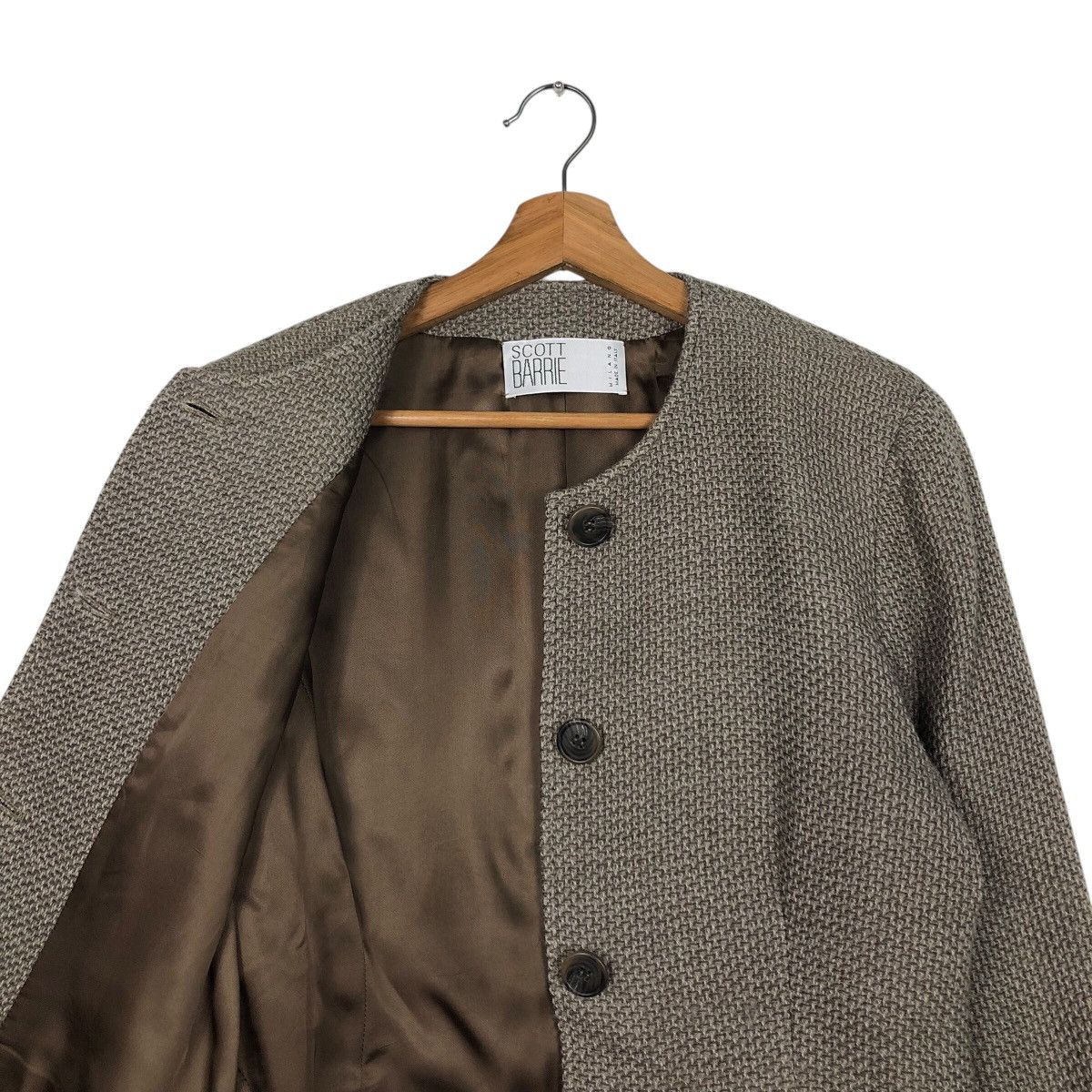 Japanese Brand 📌Vintage Wool Jacket Scott Barrie Made in Italy Size US M / EU 48-50 / 2 - 13 Thumbnail