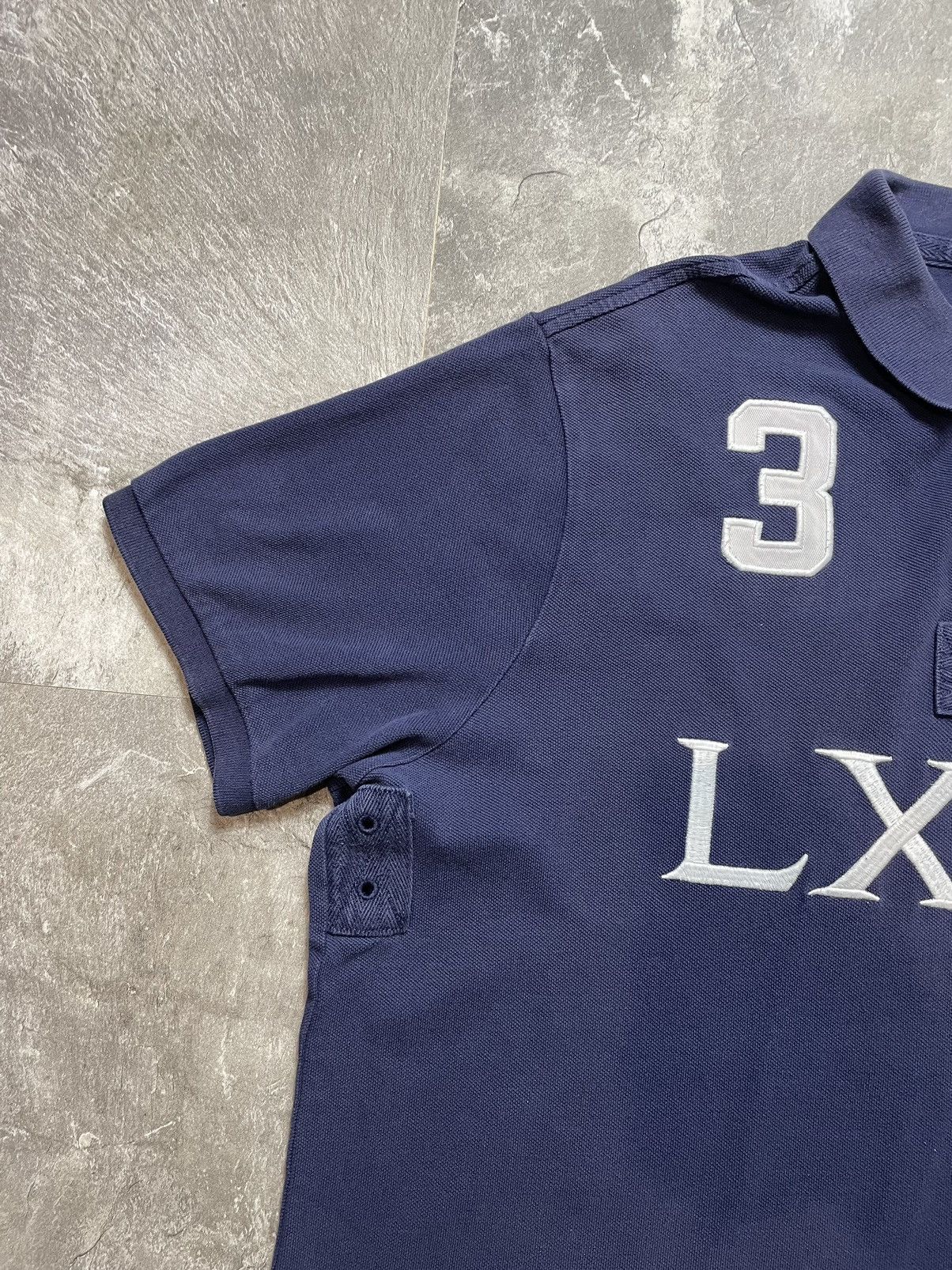 Polo Ralph Lauren Polo Ralph Lauren Chief Keef LXVII Numer 3 big logo Y2K Rare Size US XL / EU 56 / 4 - 5 Thumbnail