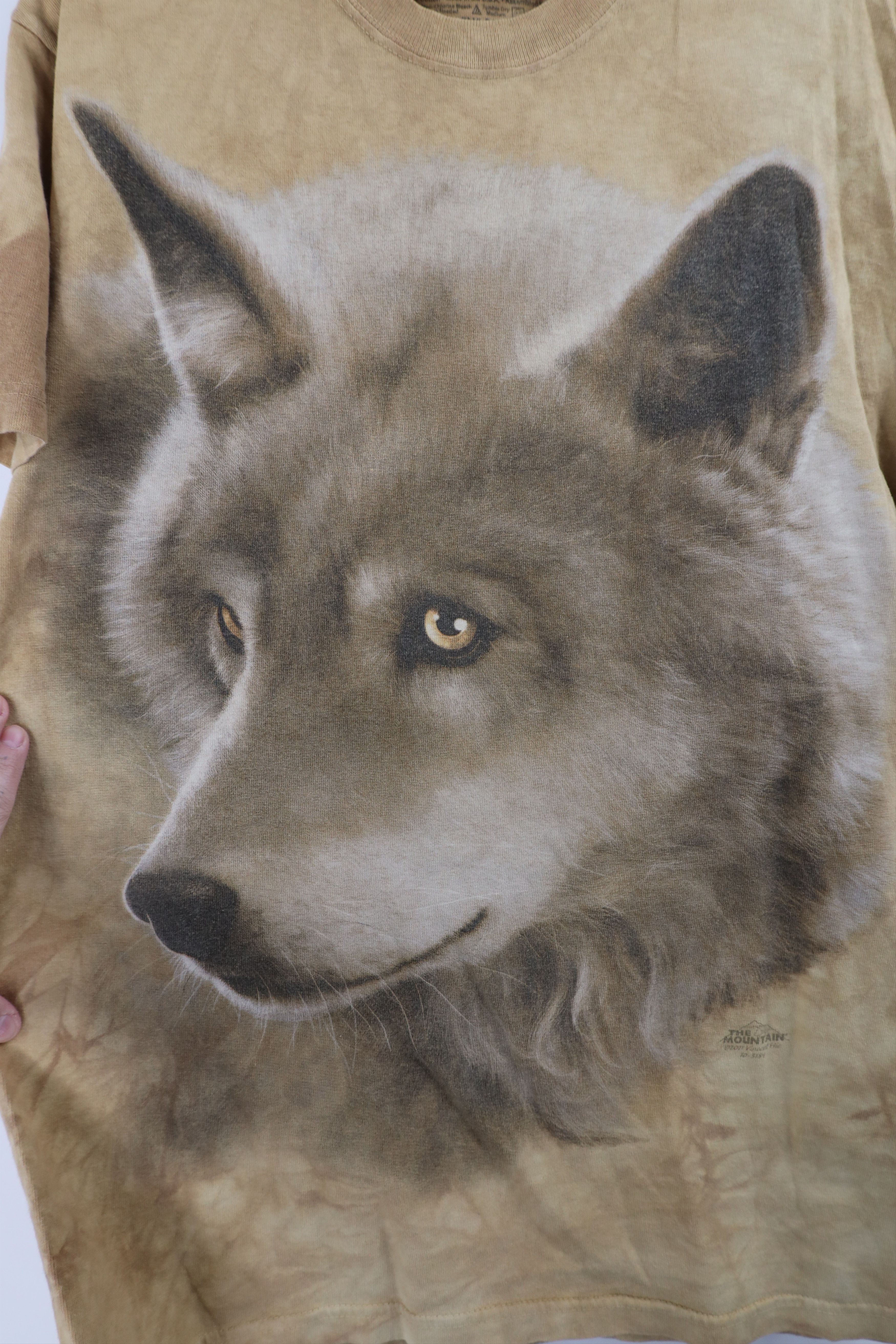 Vintage Vintage Y2K Streetwear Wash Wolf All Over Print T-Shirt USA Size US M / EU 48-50 / 2 - 4 Thumbnail