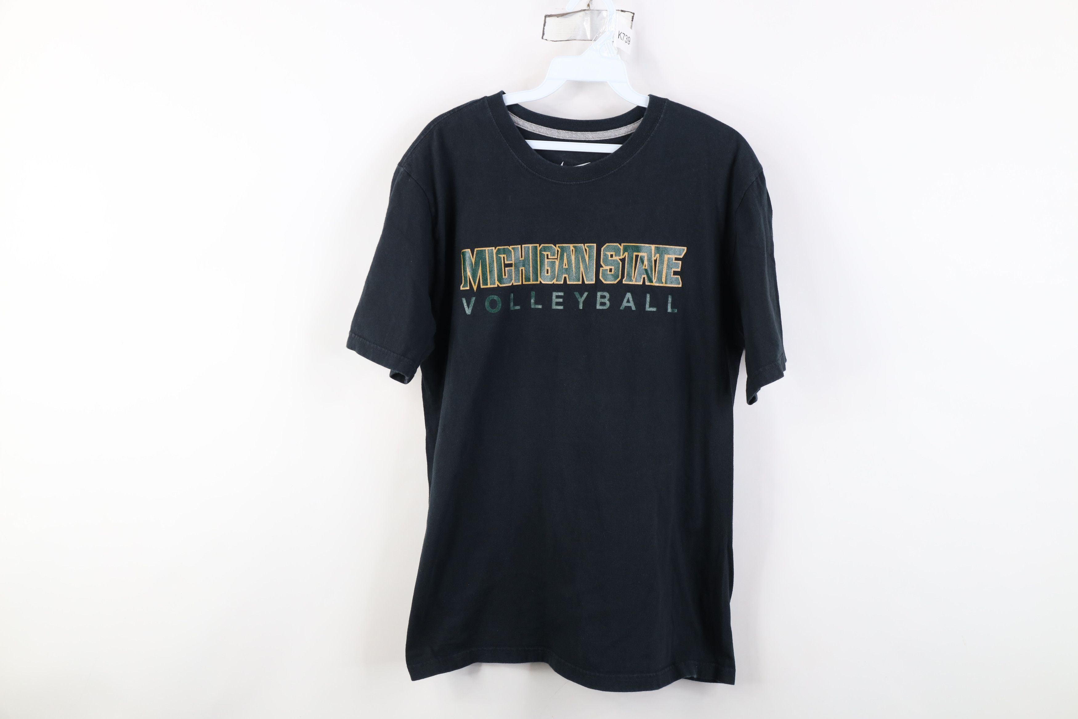 Nike Nike Michigan State University Volleyball T-Shirt Black Size US M / EU 48-50 / 2 - 1 Thumbnail