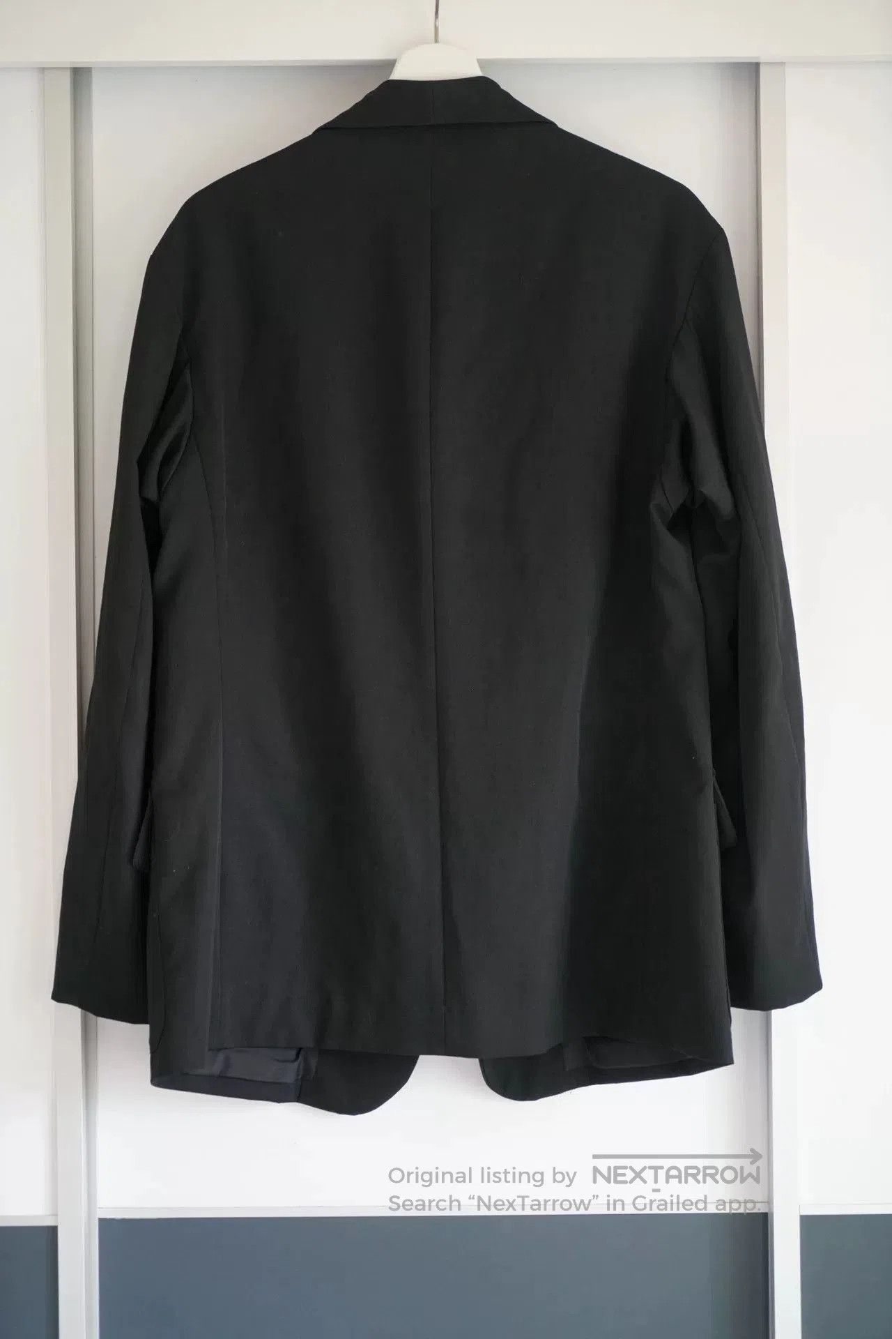 Yohji Yamamoto Yohji Yamamoto Black Deconstructed Suit Jacket. Size US M / EU 48-50 / 2 - 3 Thumbnail
