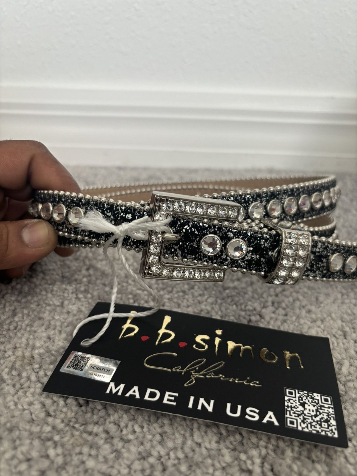 Womens BB Simon Alegra Galaxy Belt