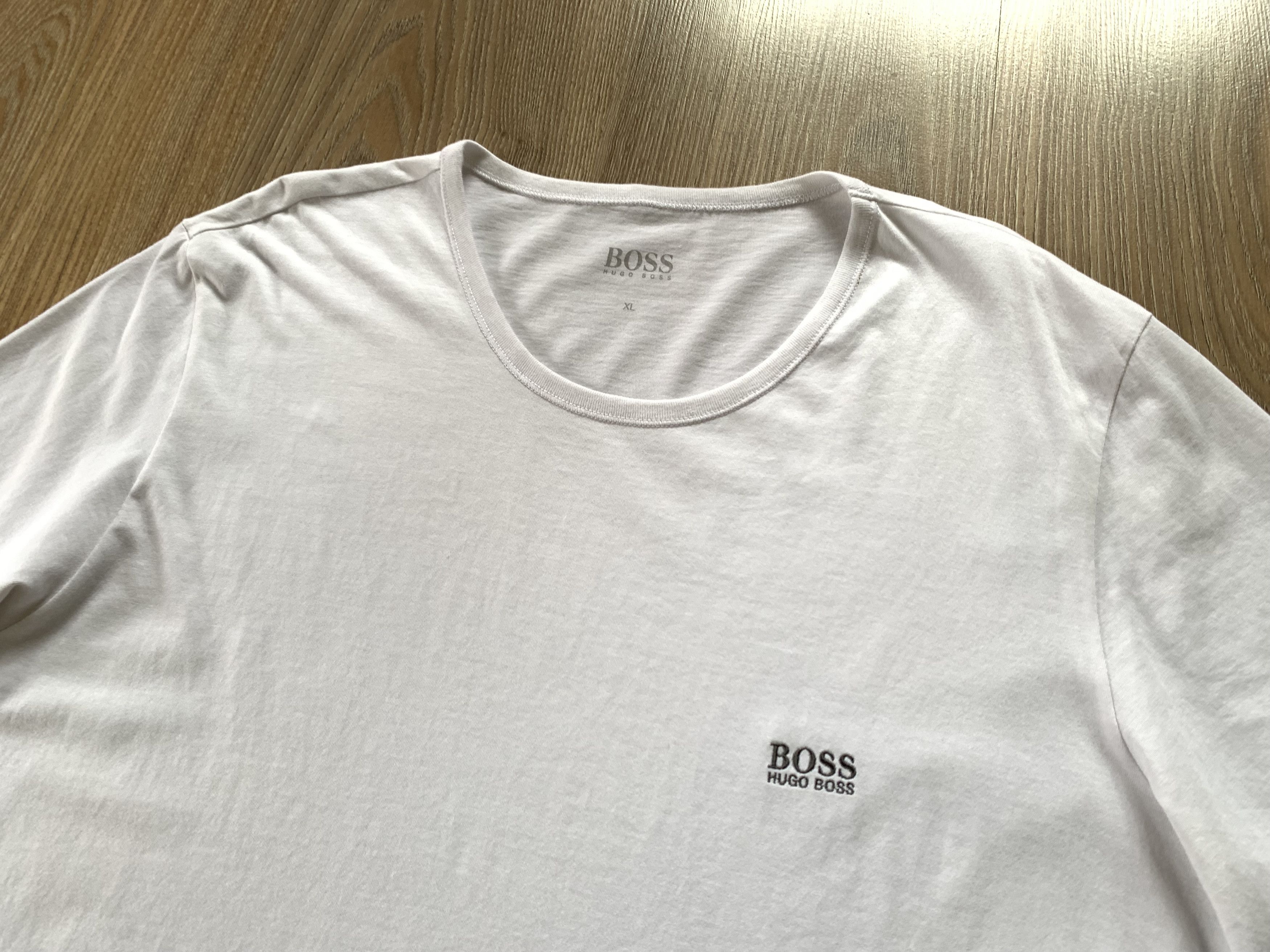 Hugo Boss Hugo Boss Basic White T Shirt Size US XL / EU 56 / 4 - 4 Thumbnail