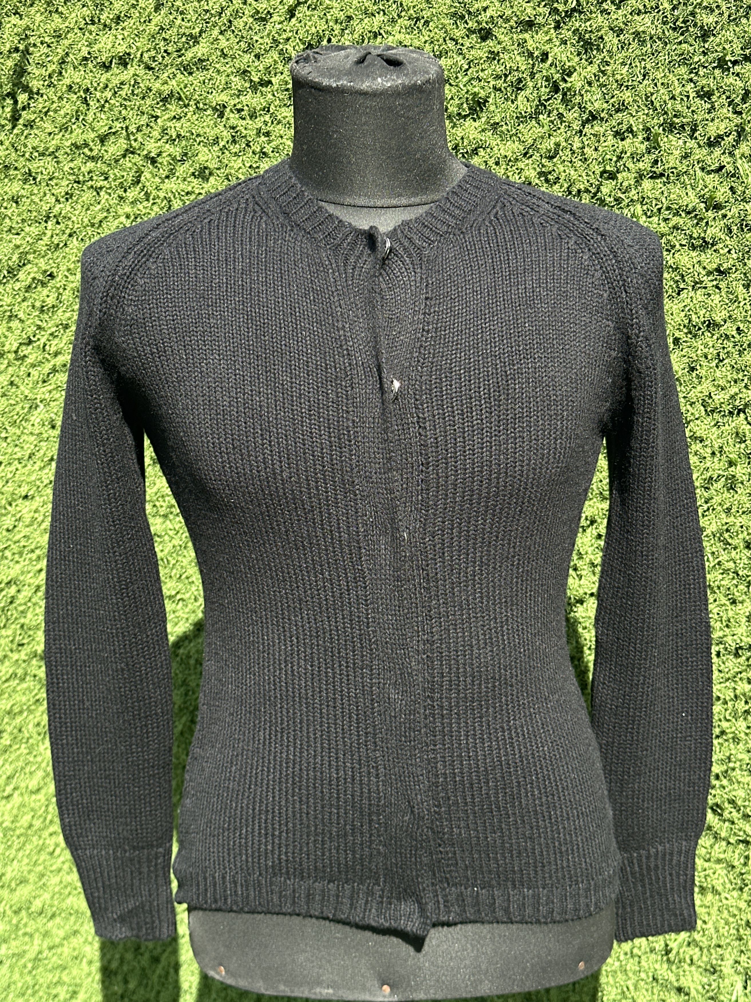 Prada Prada 100% Cashmere Full Knit Cardigan Snap Closure IT42 Size M / US 6-8 / IT 42-44 - 1 Thumbnail