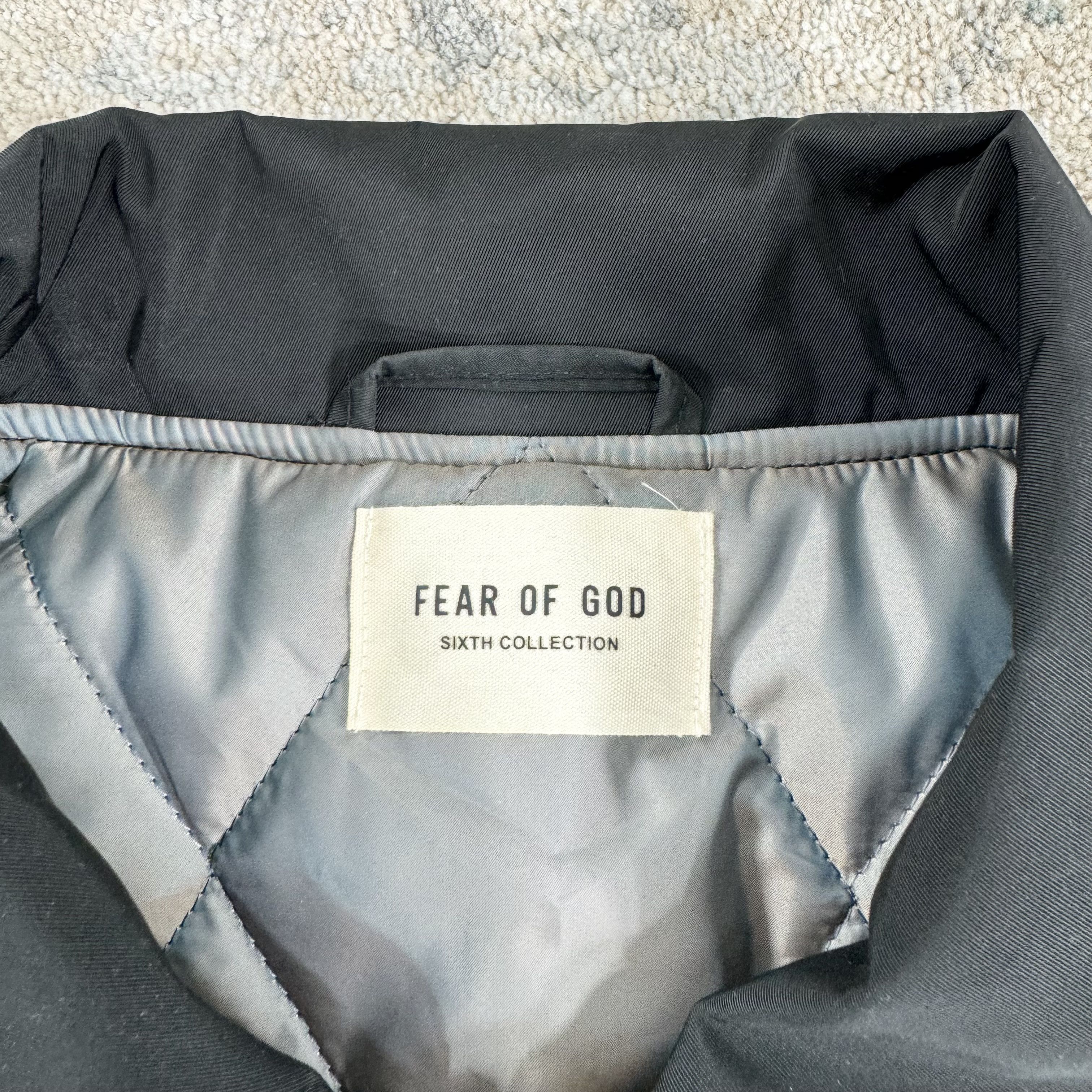 Fear of God Fear Of God All Over Print Track Jacket In Black RRP £1135 Size US S / EU 44-46 / 1 - 8 Thumbnail
