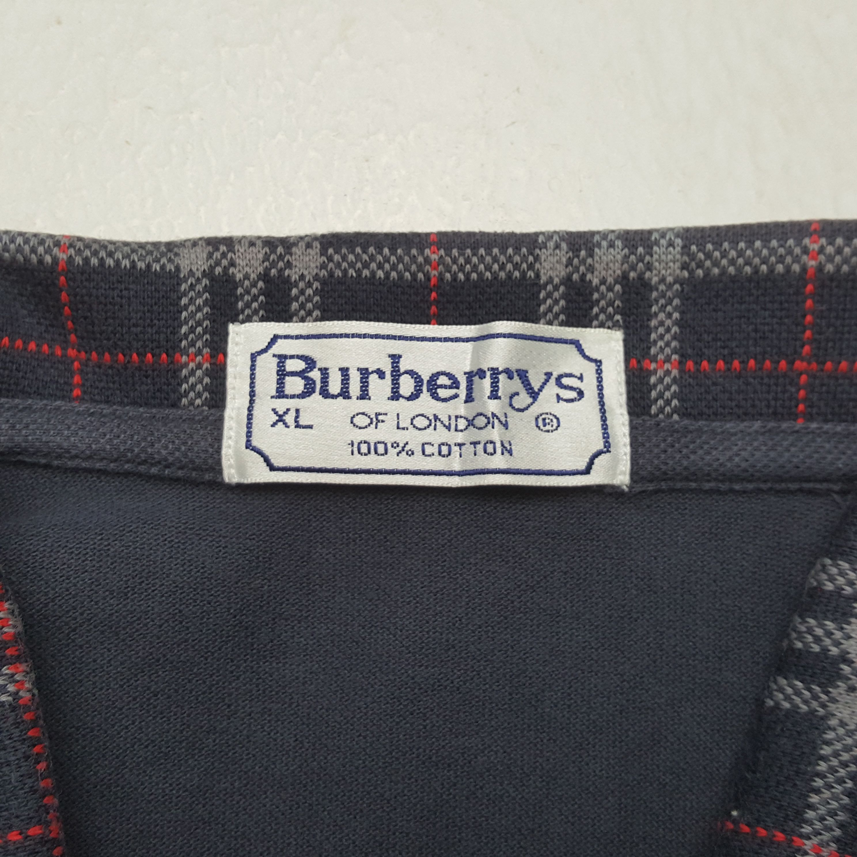 Burberry Burberrys Of London Fashion Brand Polos RR13 Size US L / EU 52-54 / 3 - 4 Thumbnail