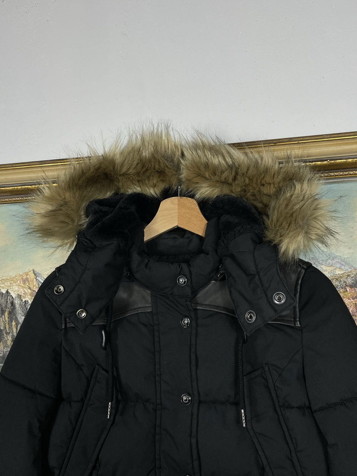 Schott Schott Puffer Black Coat Parka Winter Warm Outdoor Gorpcore Size XS / US 0-2 / IT 36-38 - 5 Thumbnail