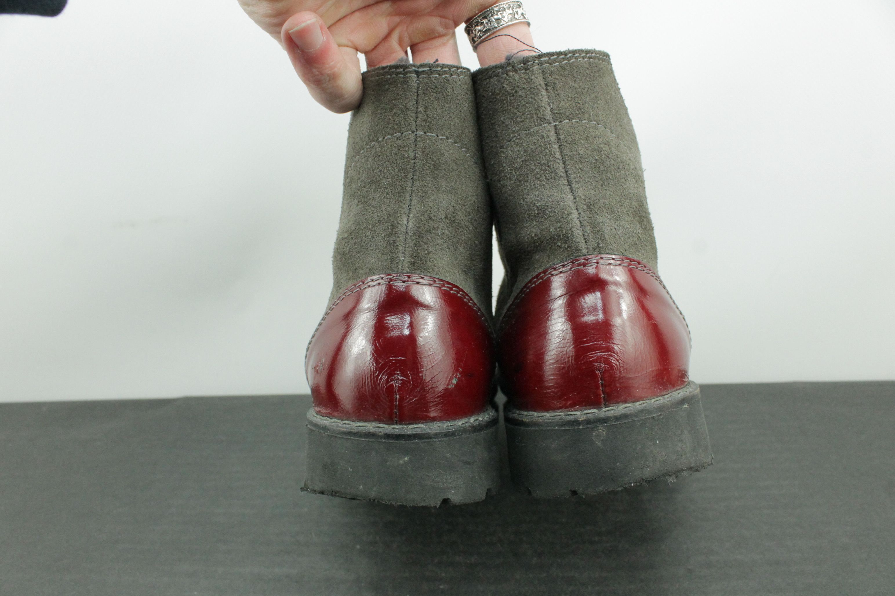Other Kandahar Hand Made Gray Suede Winter Zip Boots Size US 7 / IT 37 - 5 Thumbnail