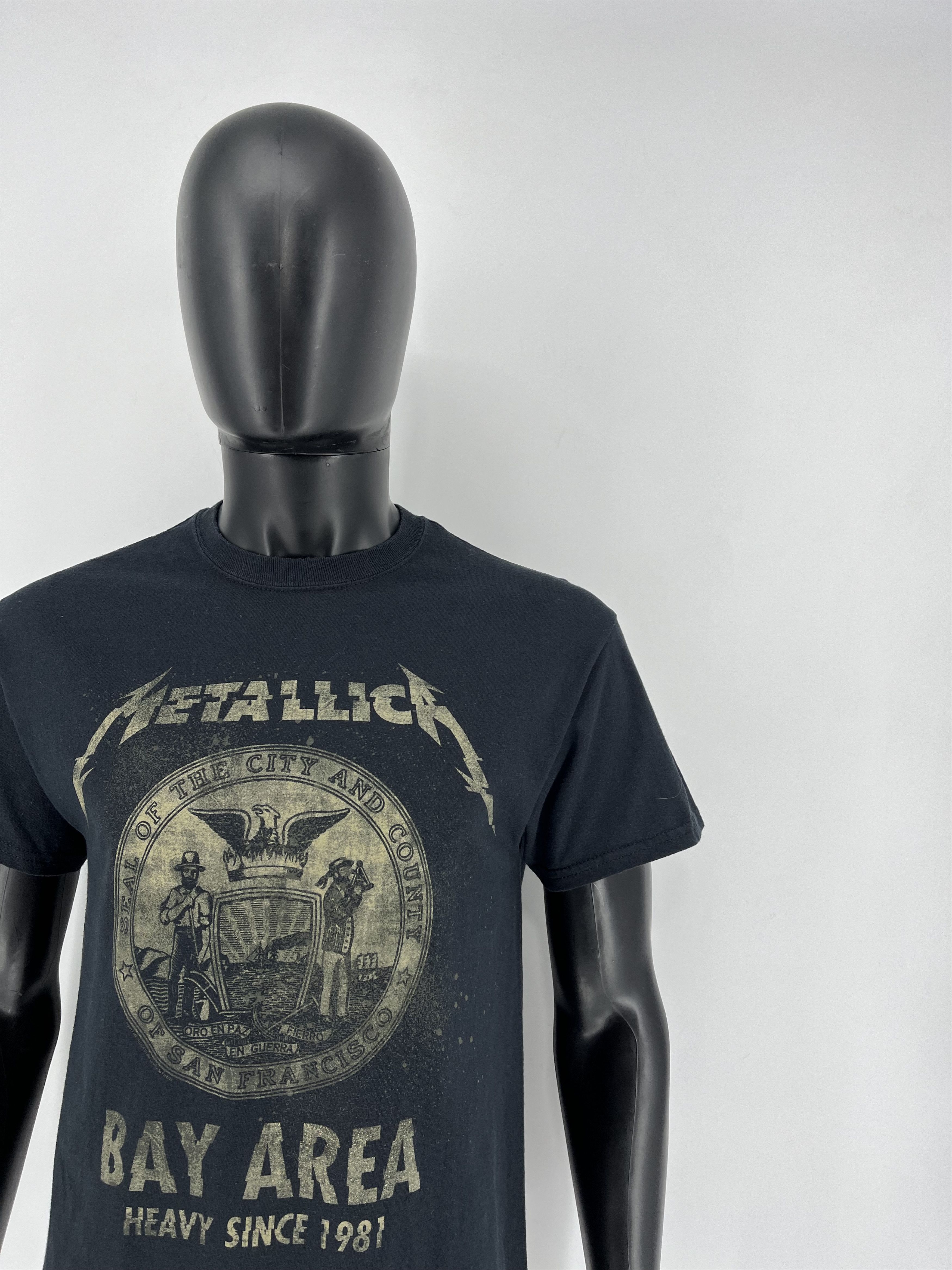 Band Tees × Vintage Vintage Y2K Metallica Skulls Dead Face Band Rock Streetwear Size US M / EU 48-50 / 2 - 7 Thumbnail