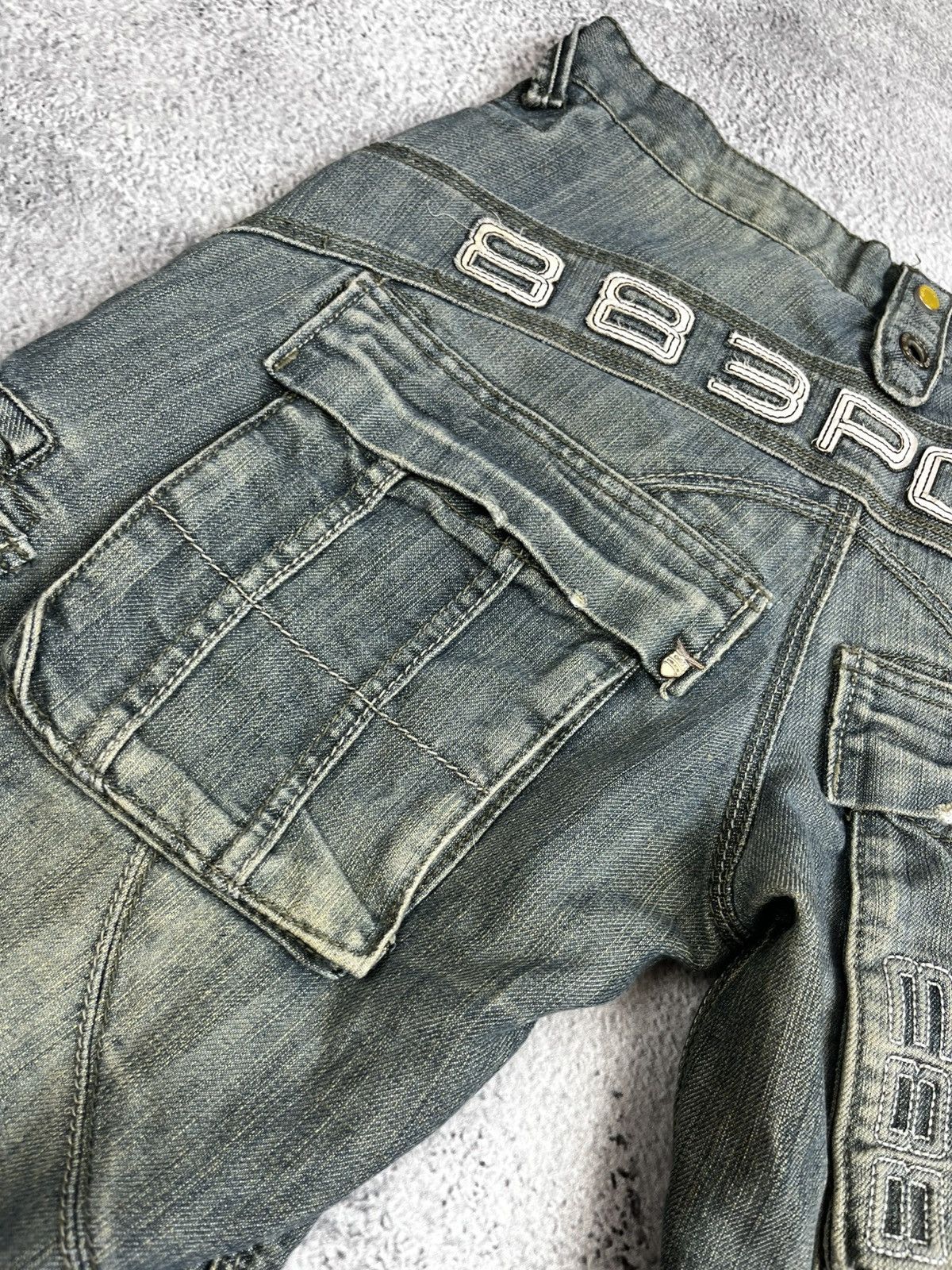 Other Police denim shorts cargo vintage Size US 30 / EU 46 - 6 Thumbnail
