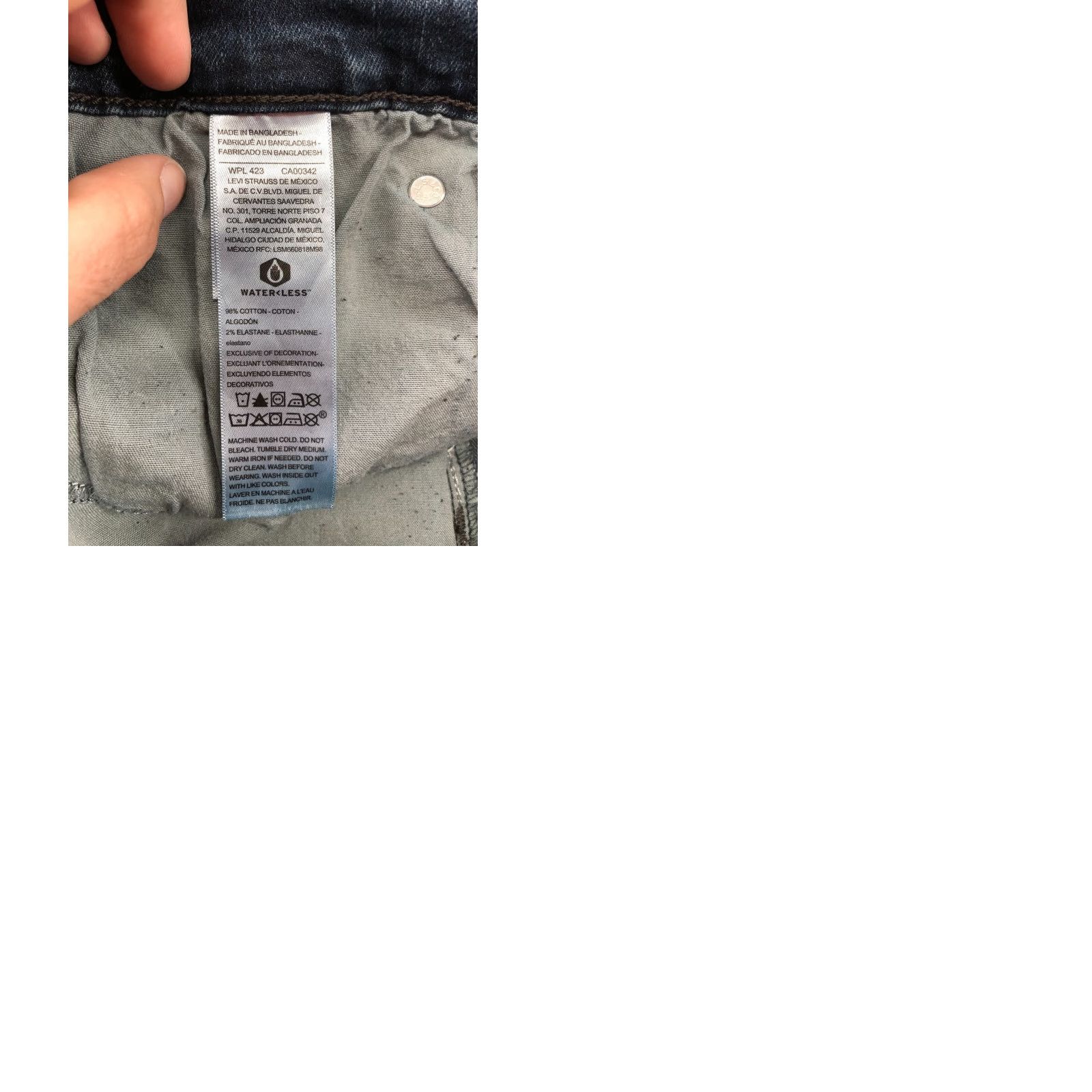 Levi's Levi's Signature Athletic Straight Jeans Mens Size 36x34 Blue Medium Wash Denim 5-Pocket Size US 36 / EU 52 - 9 Thumbnail