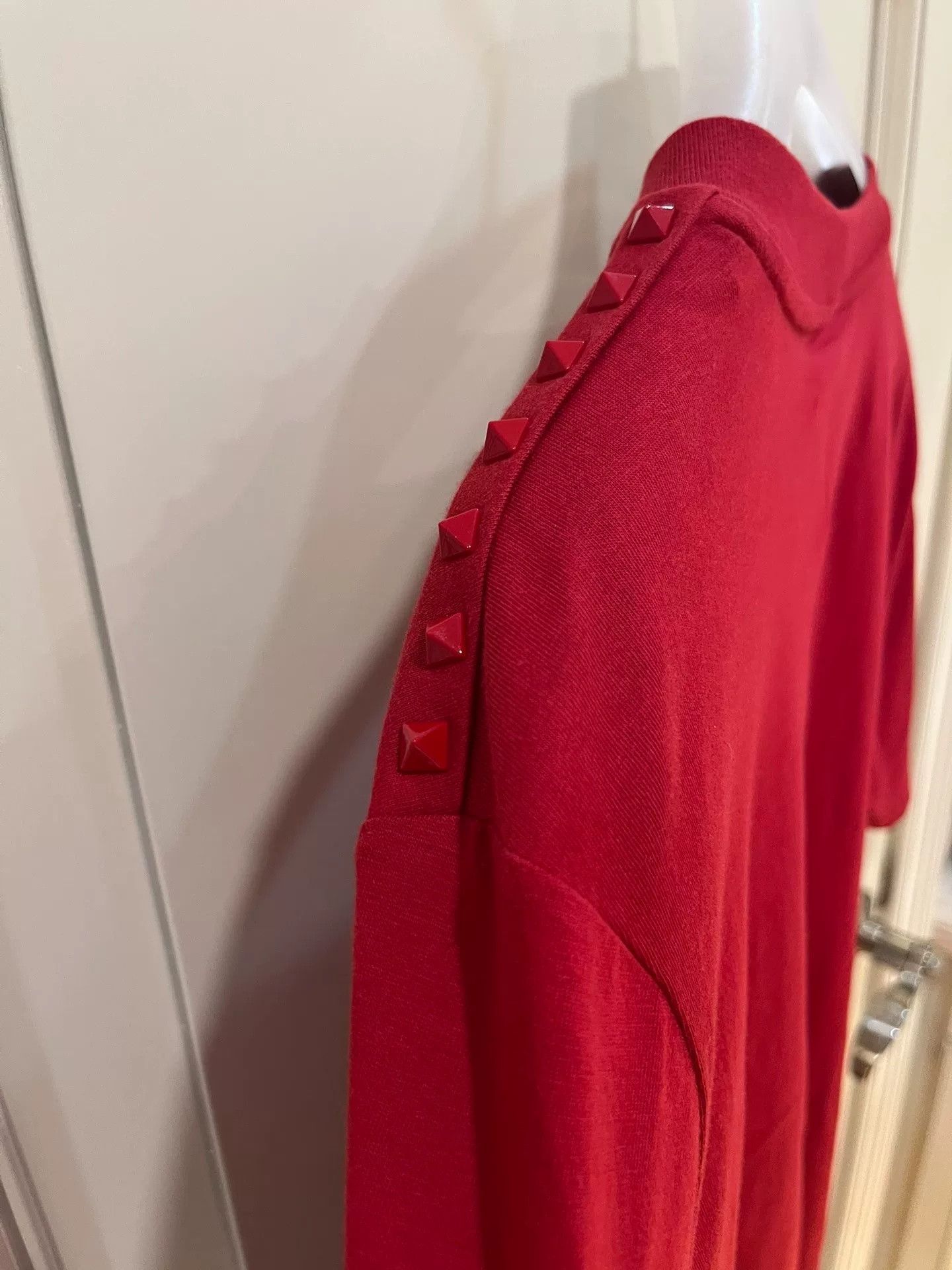 Valentino Valentino Red Rockstud T-shirt Size US S / EU 44-46 / 1 - 8 Thumbnail