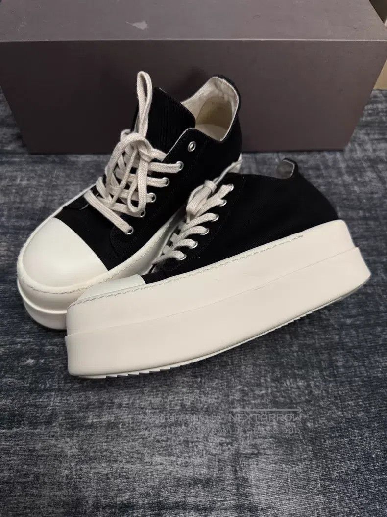Rick Owens Rick Owens Low top thick bottom shoes Size US 7 / EU 40 - 1 Thumbnail