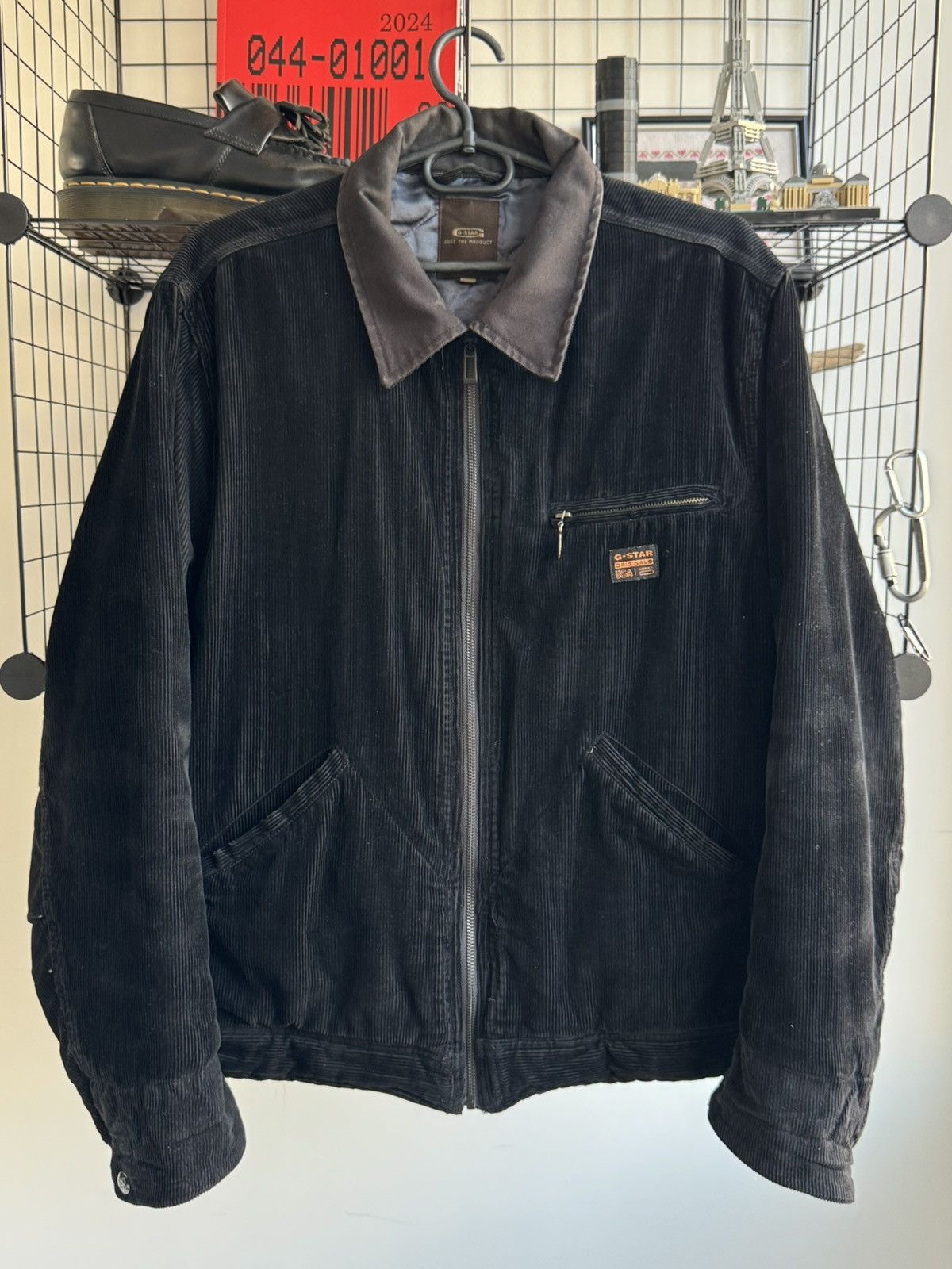 G-Star Vintage G-Star Detroit Corduroy Cinch Back Jacket Size US M / EU 48-50 / 2 - 1 Thumbnail