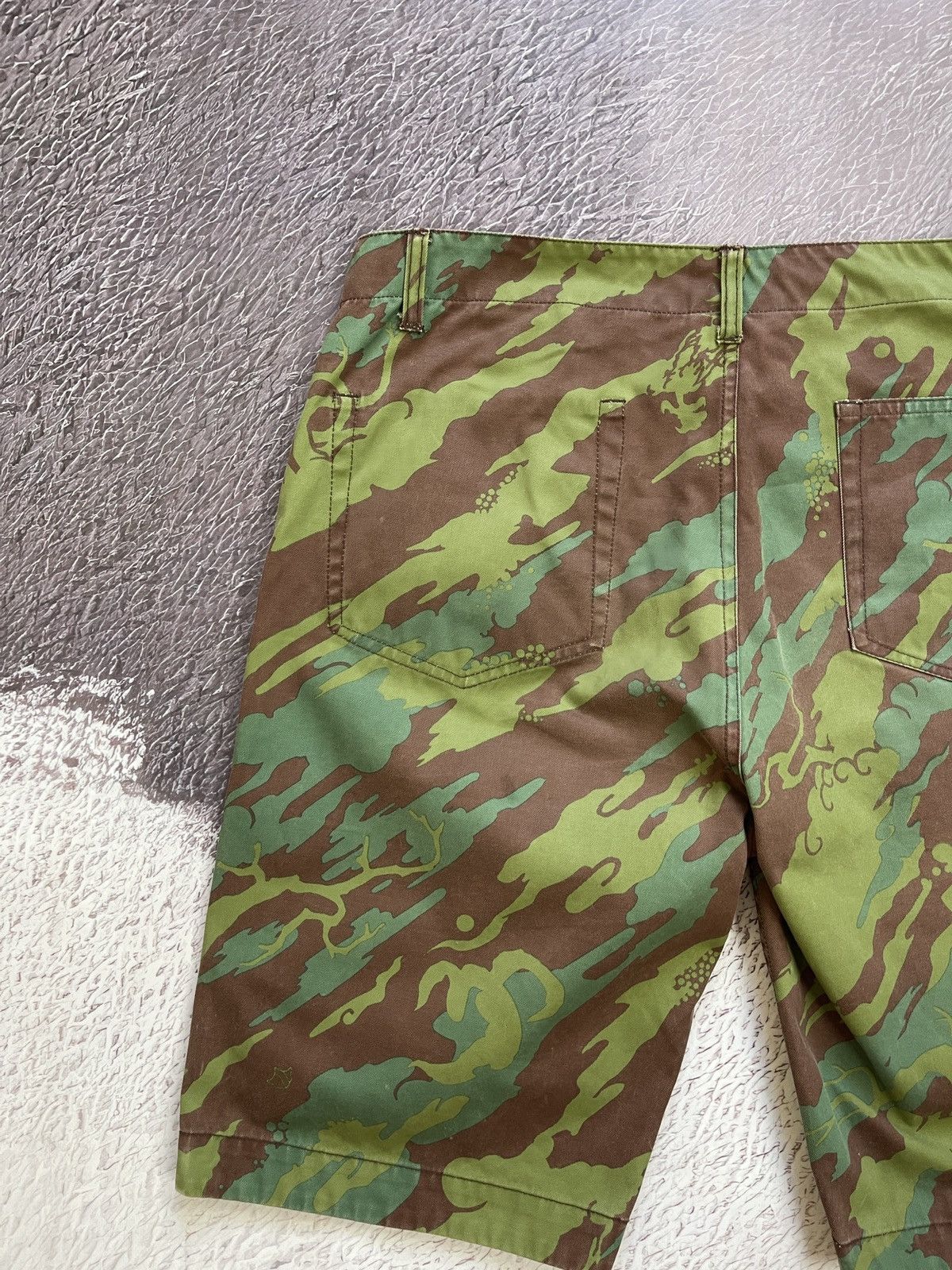 Japanese Brand × Maharishi Maharishi reversible camouflage/beige military shorts rare Size US 36 / EU 52 - 17 Thumbnail