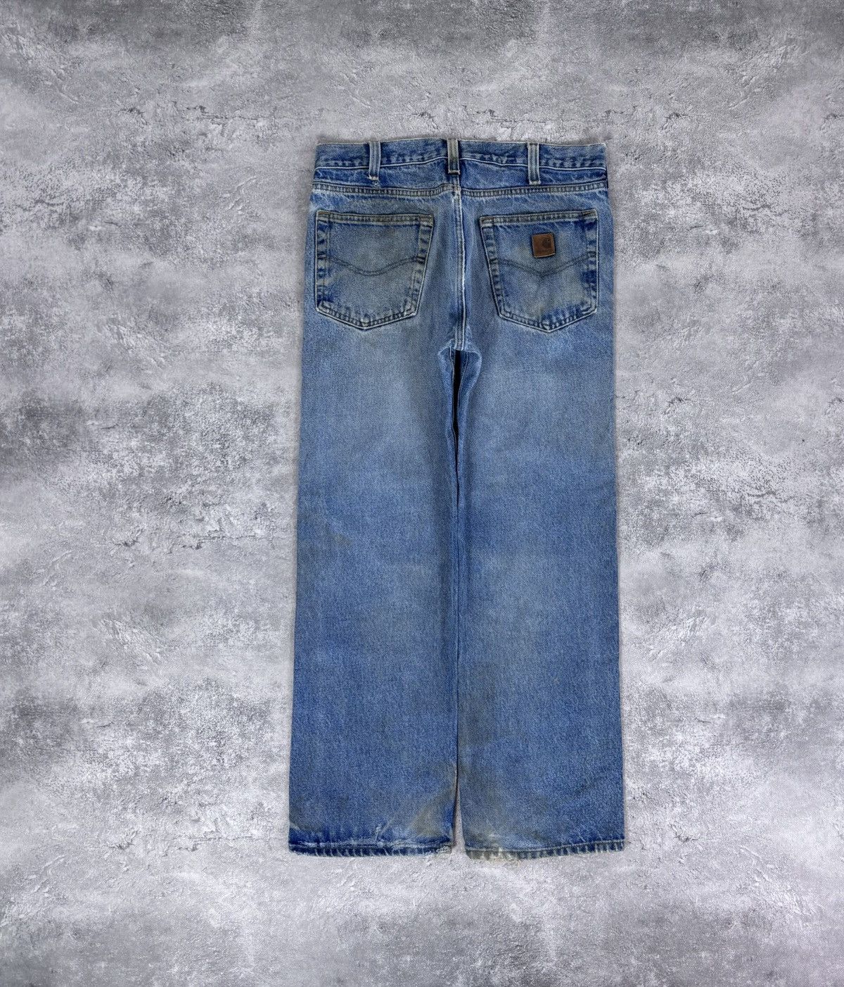 Carhartt Vintage Carhartt Faded Blue Denim Jeans Relaxed Fit Size US 32 / EU 48 - 1 Thumbnail