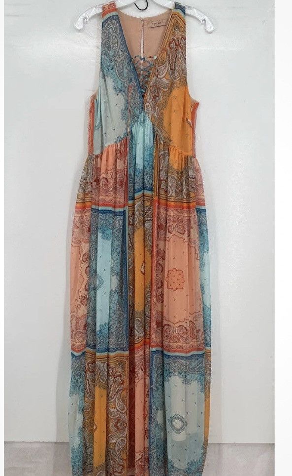 TWINSET TwinSet Milano, Vibrant Patchwork Maxi Dress 42 new Size M / US 6-8 / IT 42-44 - 1 Thumbnail