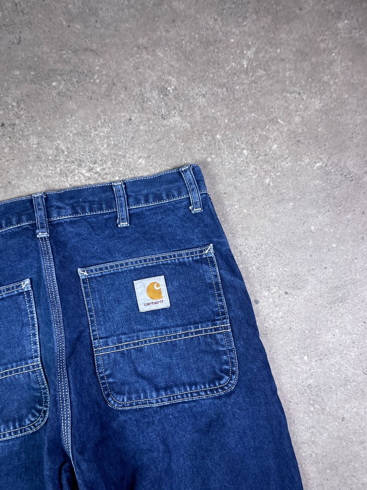 Carhartt × Vintage Vintage Carhartt Simple Denim Work Pants Size US 32 / EU 48 - 3 Thumbnail