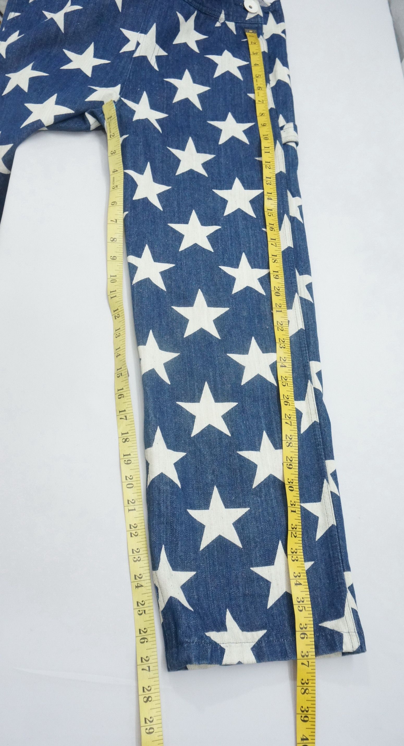 Vintage 💥 Rare CO AND LU Nos Star Overall Vivienne Inspired Size 31" - 10 Thumbnail
