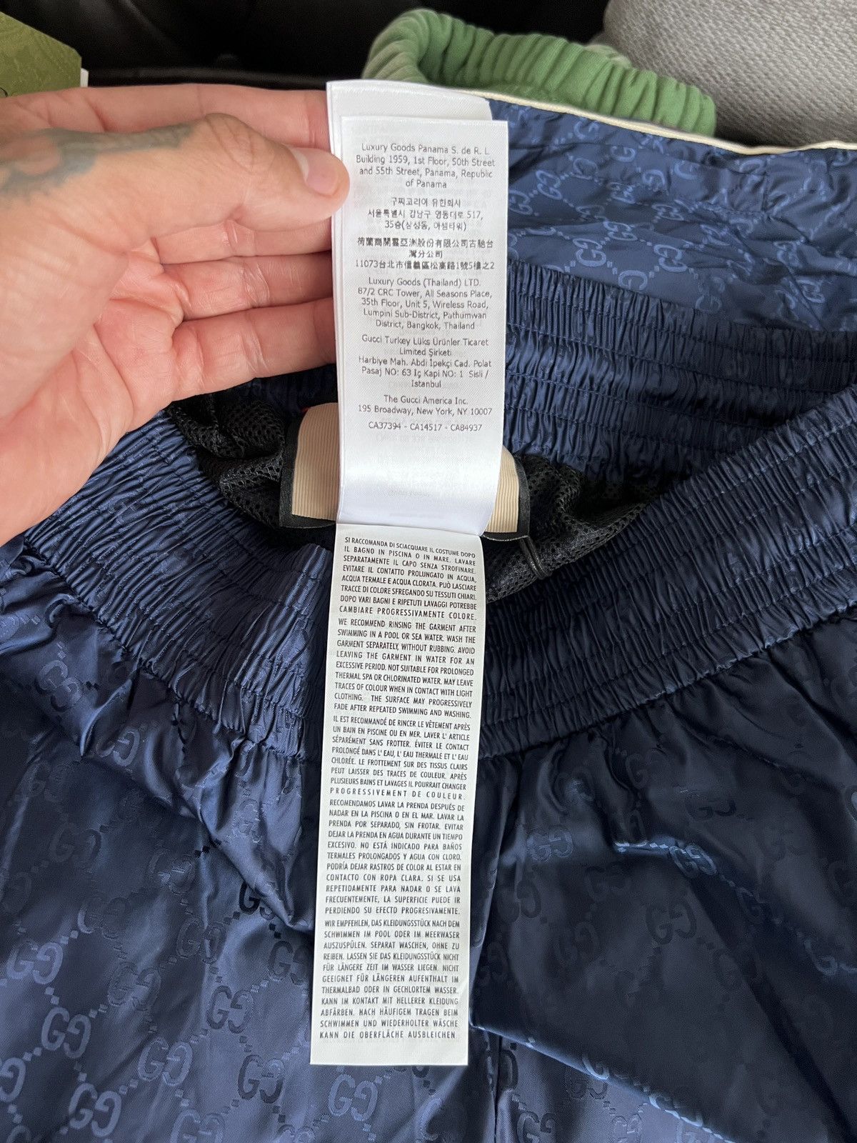Gucci Gucci web swim shorts sz 46 Size US 31 - 8 Thumbnail