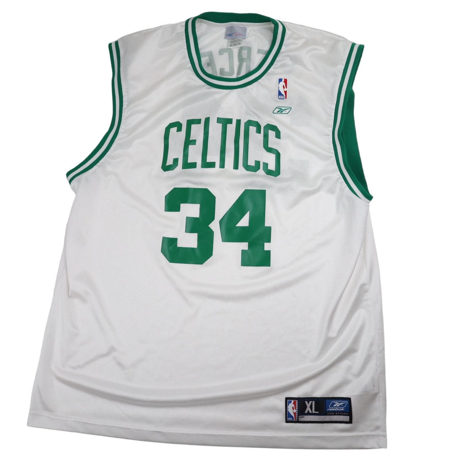 NBA × Reebok × Vintage Vintage Reebok Boston Celtics Paul Pierce Jersey Size US XL / EU 56 / 4 - 1 Thumbnail