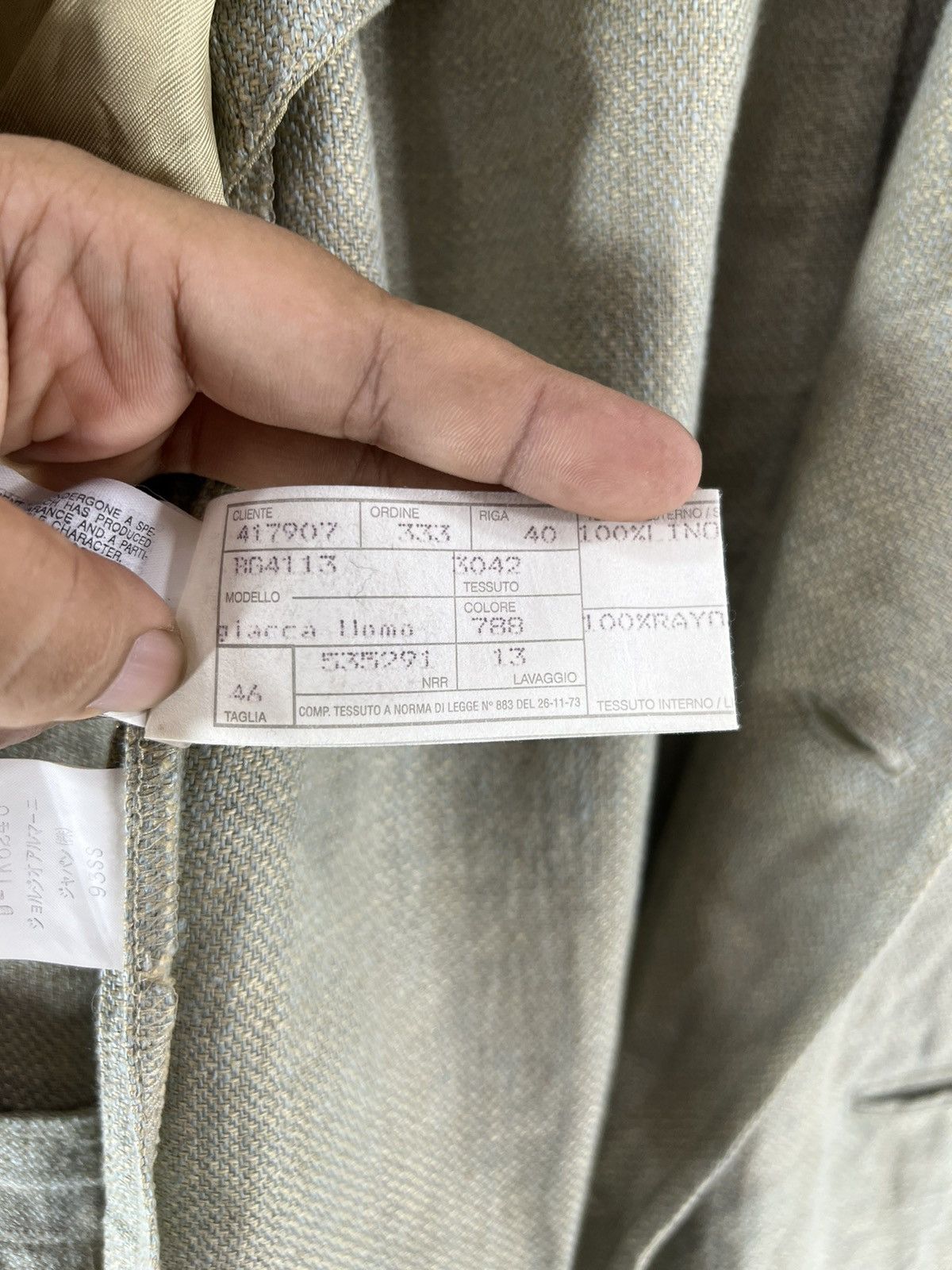 Giorgio Armani 🔥AUTHENTIC GIORGIO ARMANI BLAZERS Size 46L - 8 Thumbnail