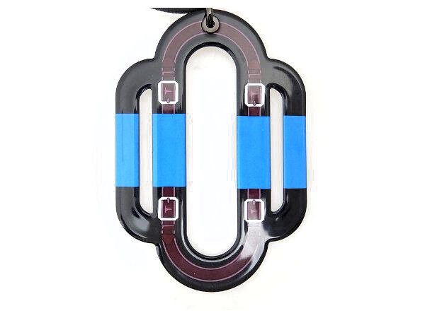 Hermes Hermes Hermes Attelage Enamel Necklace Enamel Necklace DUTY FREE for USA Size ONE SIZE - 1 Thumbnail