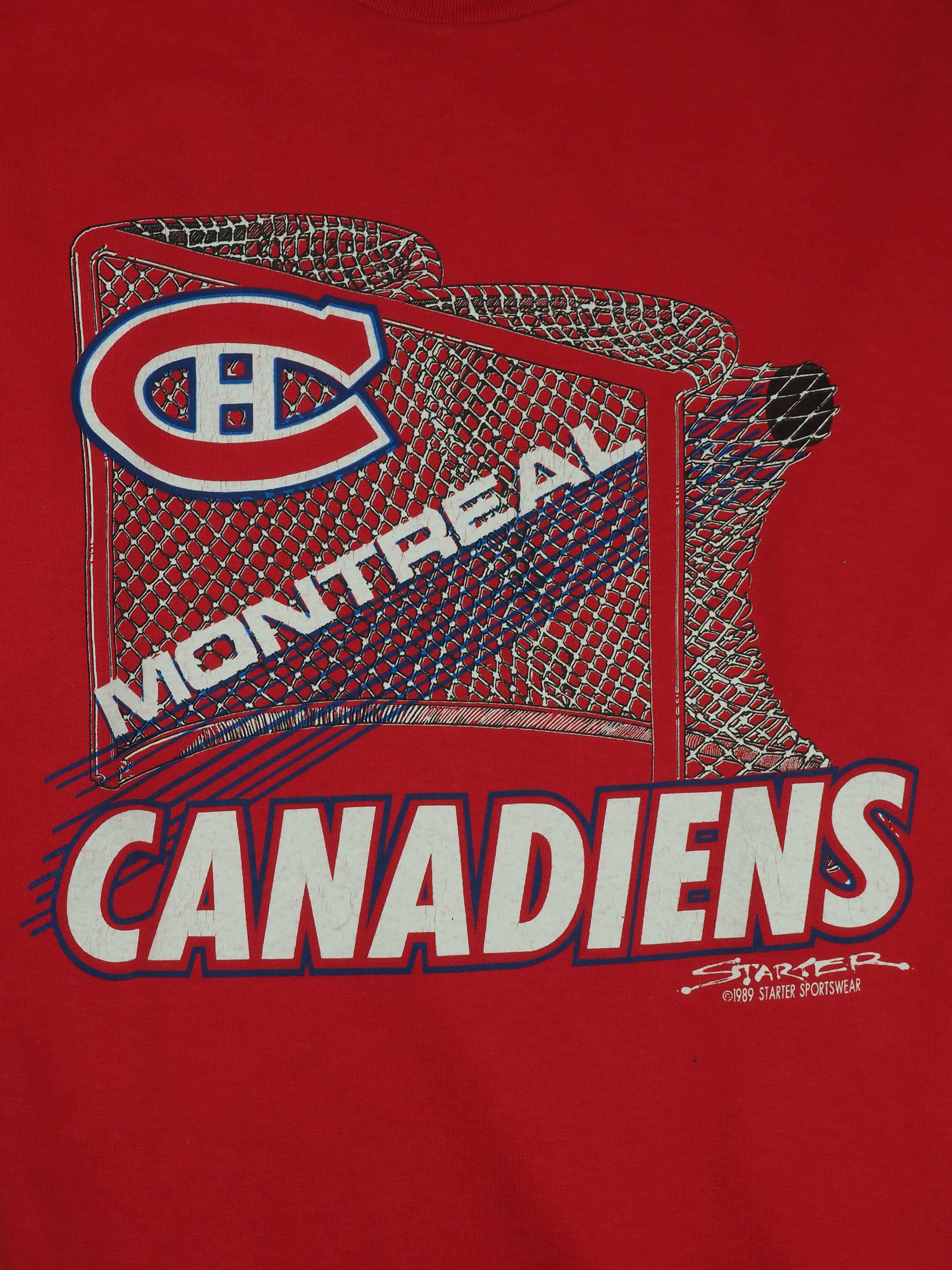 Starter Starter NHL Montreal Canadiens T-Shirt 1989 Made in USA Size US XL / EU 56 / 4 - 3 Thumbnail