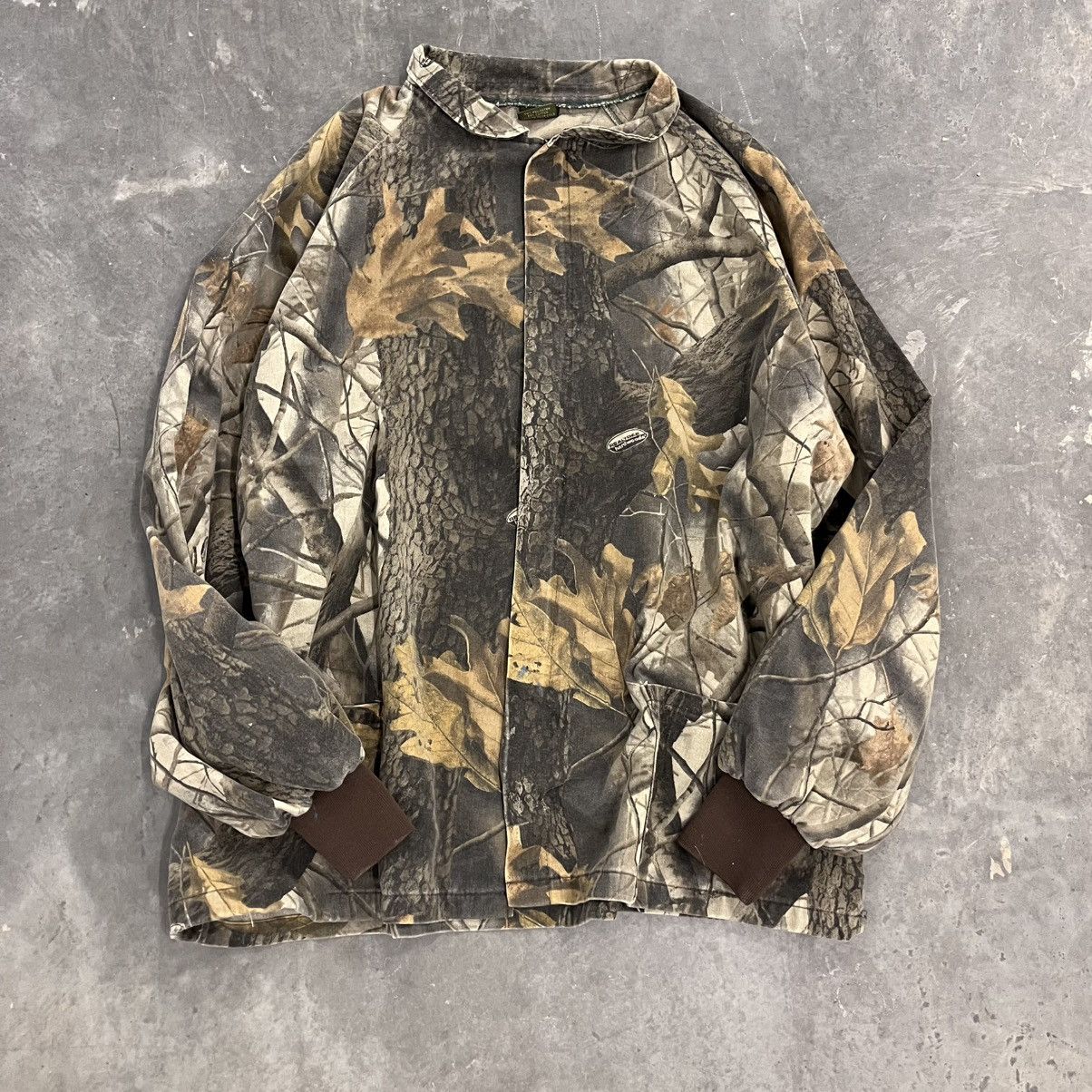 Realtree × Vintage Vintage Realtree Realistic Camo Zip Up AOP hunting jacket Size US L / EU 52-54 / 3 - 2 Thumbnail