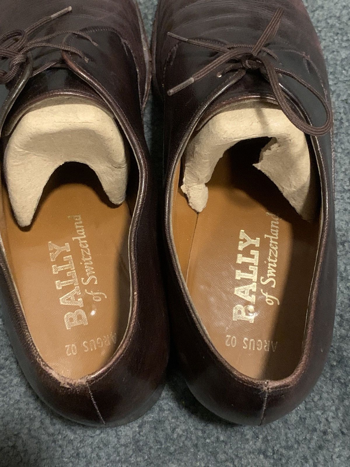 Bally VINTAGE BALLY of SWITZERLAND ARGUS 02 DRESS SHOES Size US 9 / EU 42 - 6 Thumbnail