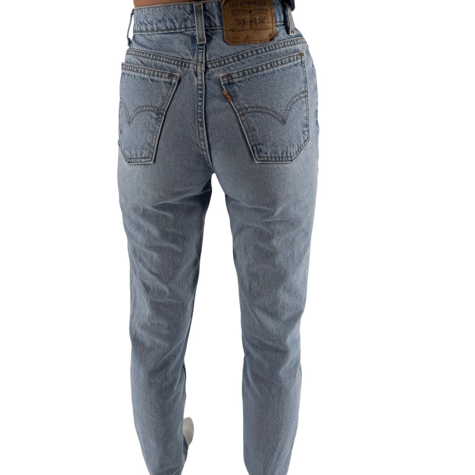 Levi's × Vintage 90s Levis 912 slim fit jeans 1990s vintage Size 27" / US 4 / IT 40 - 14 Thumbnail
